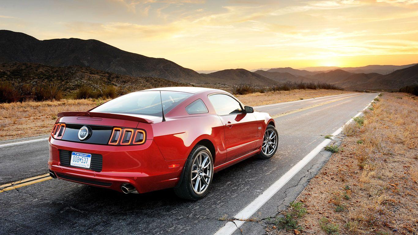 1366x768 Mustangs wallpaper