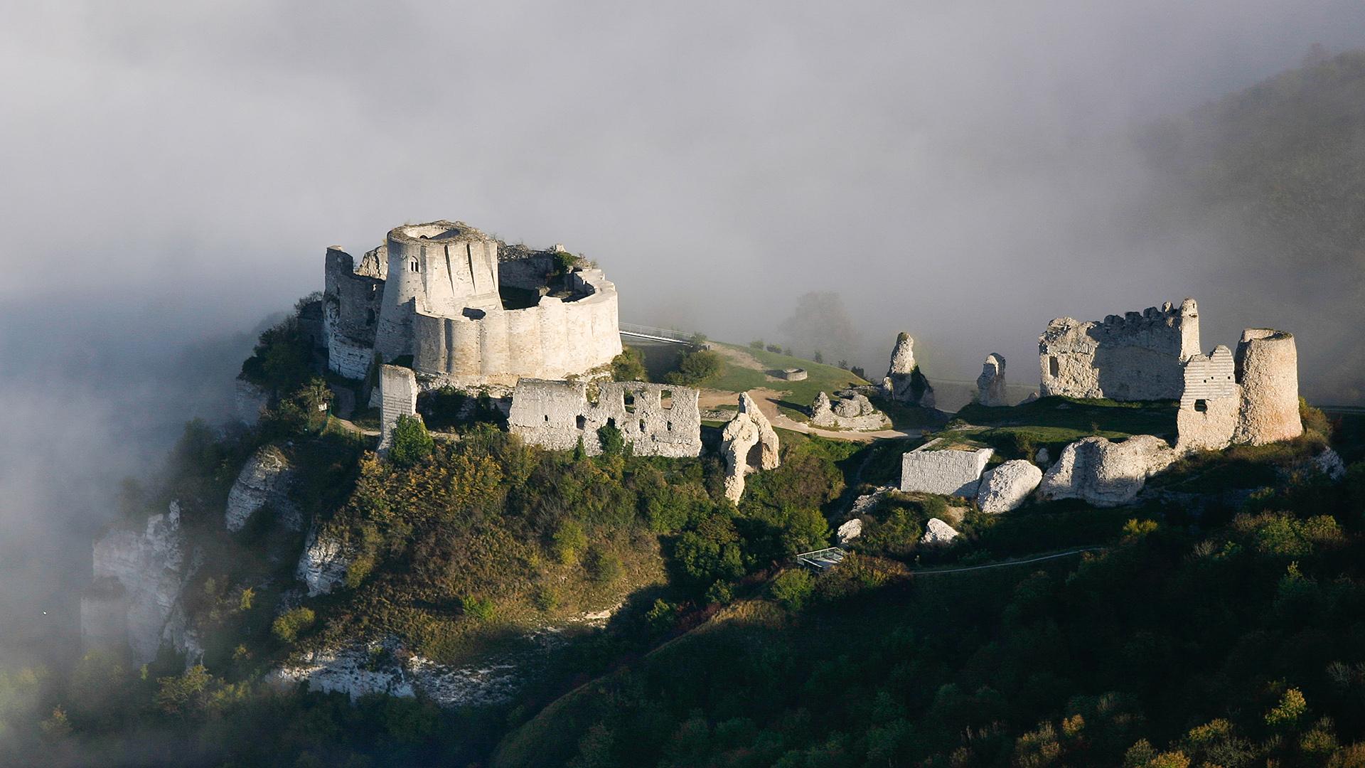 1920x1080 Architecture, Castle, Château Gaillard, France HD Wallpaper & Background • 5128 • Wallur