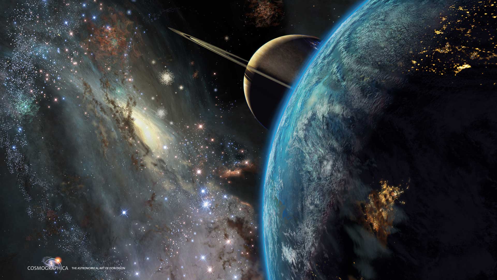 1920x1080 Sun Titan Wallpaper
