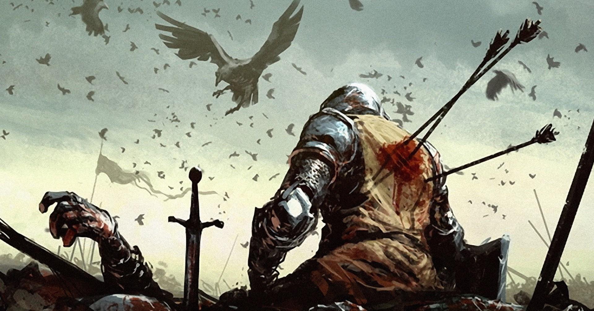1920x1004 death knights fantasy art wallpaper