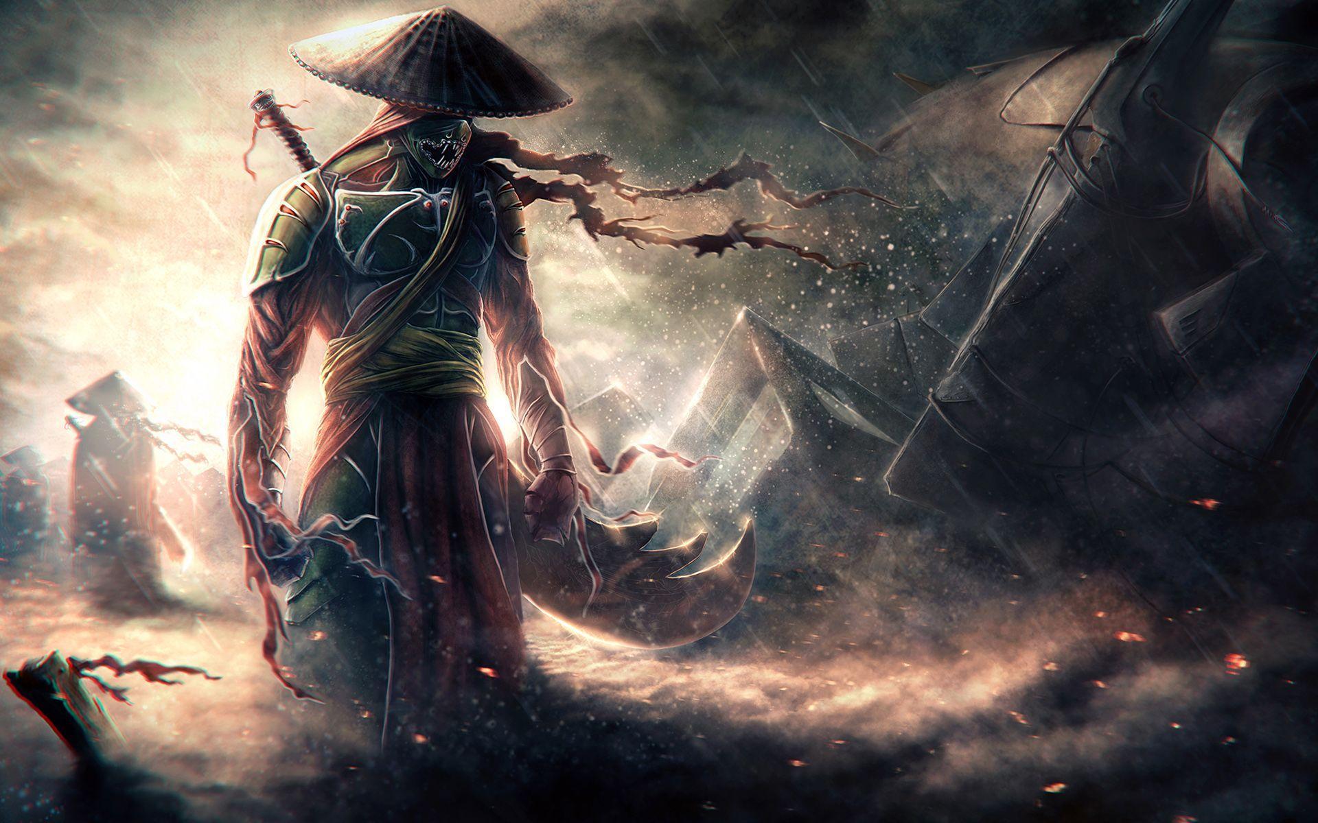 1920x1200 Badass Samurai Warrior Wallpaper