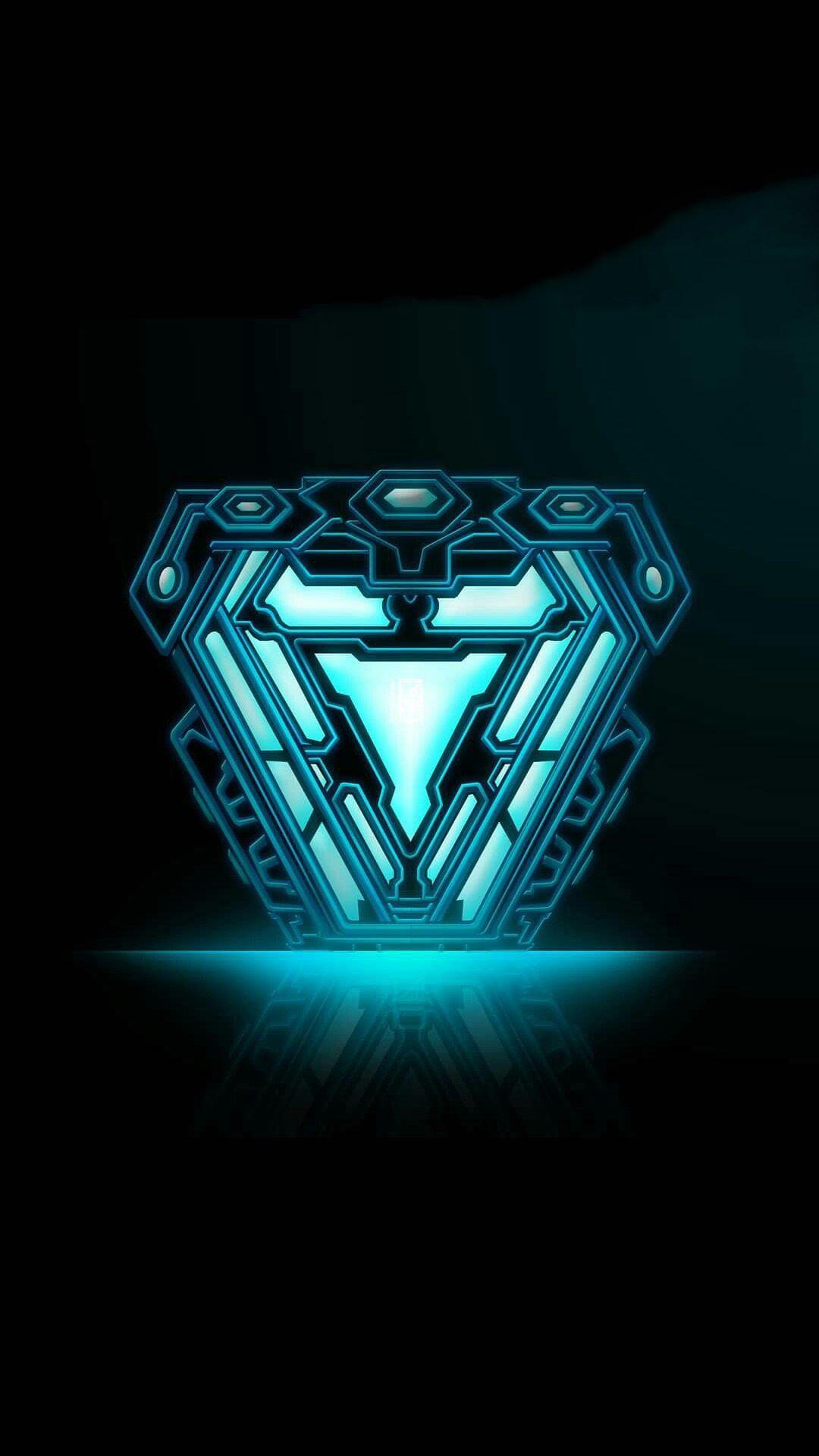 1080x1920 Lock Screen Iron Man Arc Reactor Wallpaper