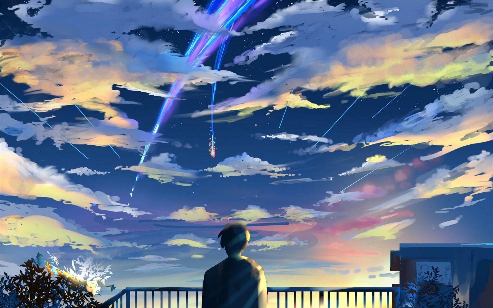 1680x1050 Download 1680x1050 Kimi No Na Wa, Taki Tachibana, Scenic, Your Name