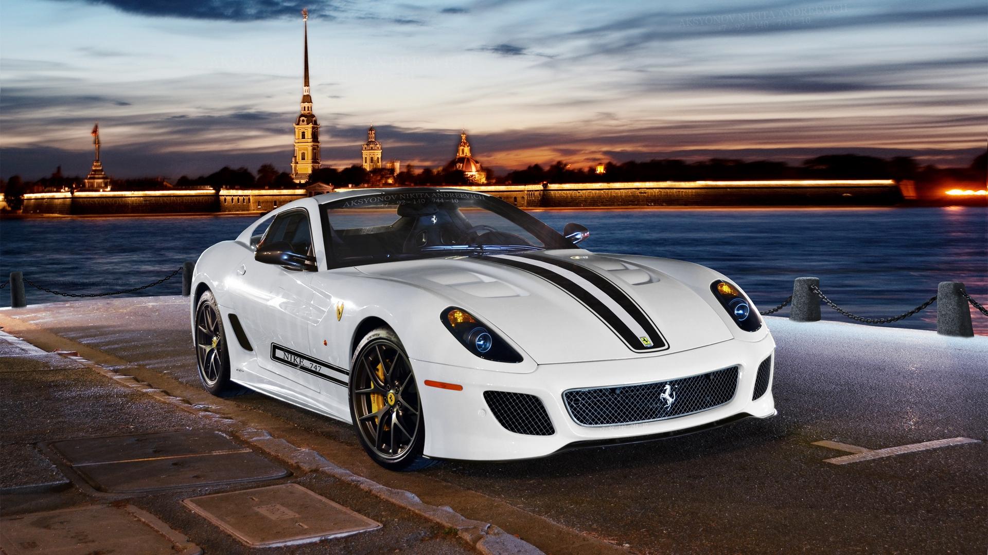 1920x1080 Ferrari 599 GTO Wallpaper