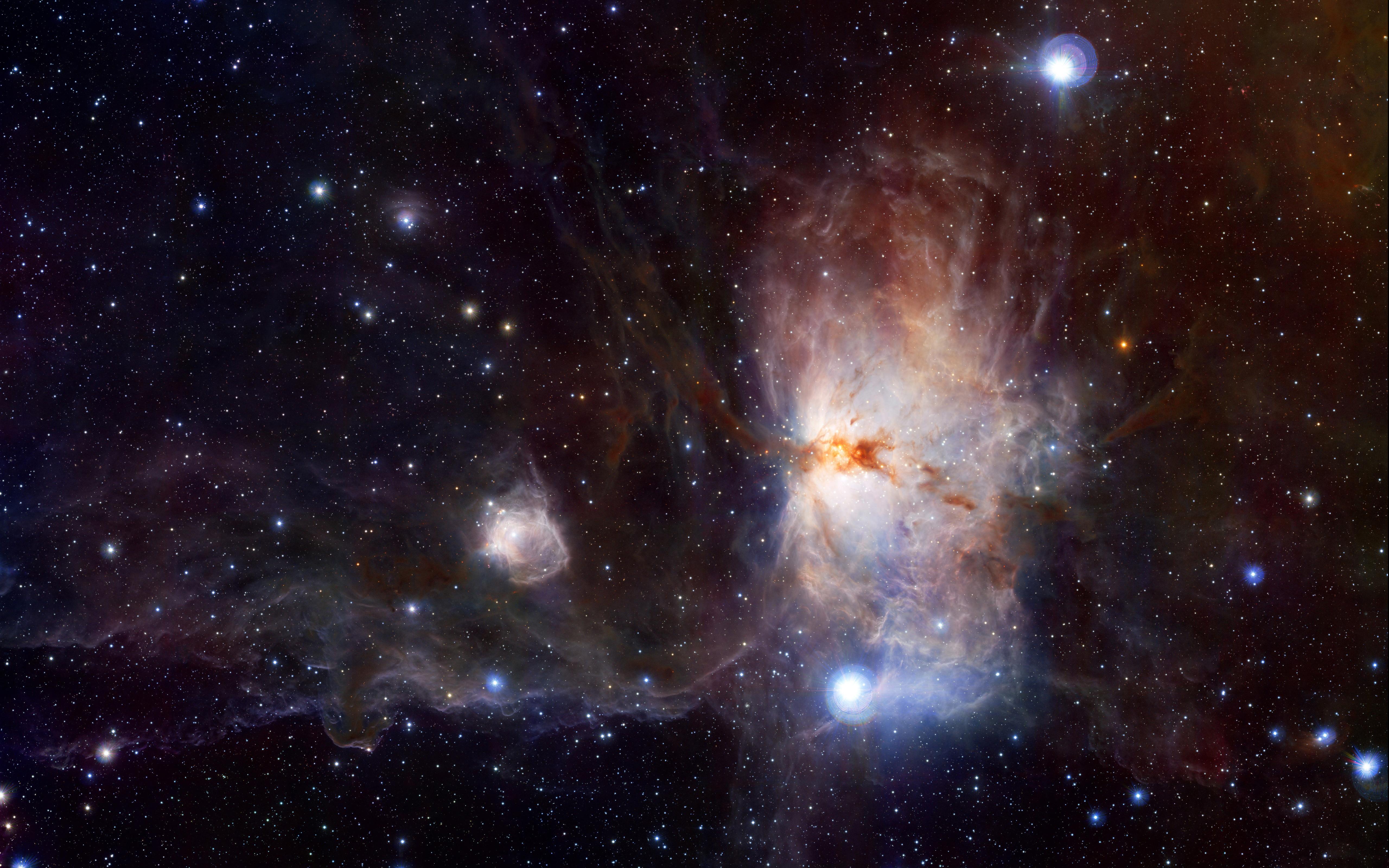 5120x3200 Flame Nebula
