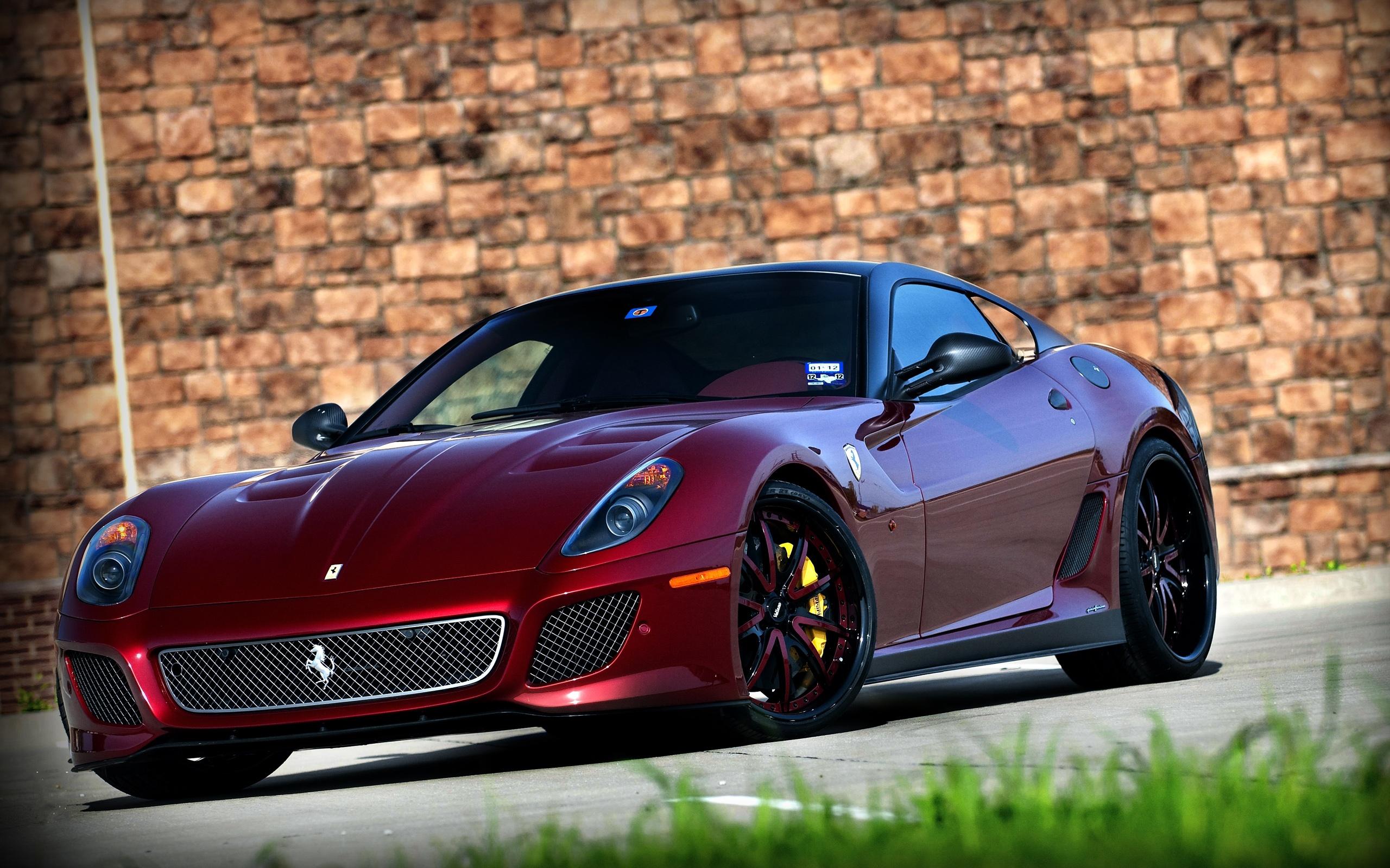 2560x1600 Ferrari 599 Gto Dark Red
