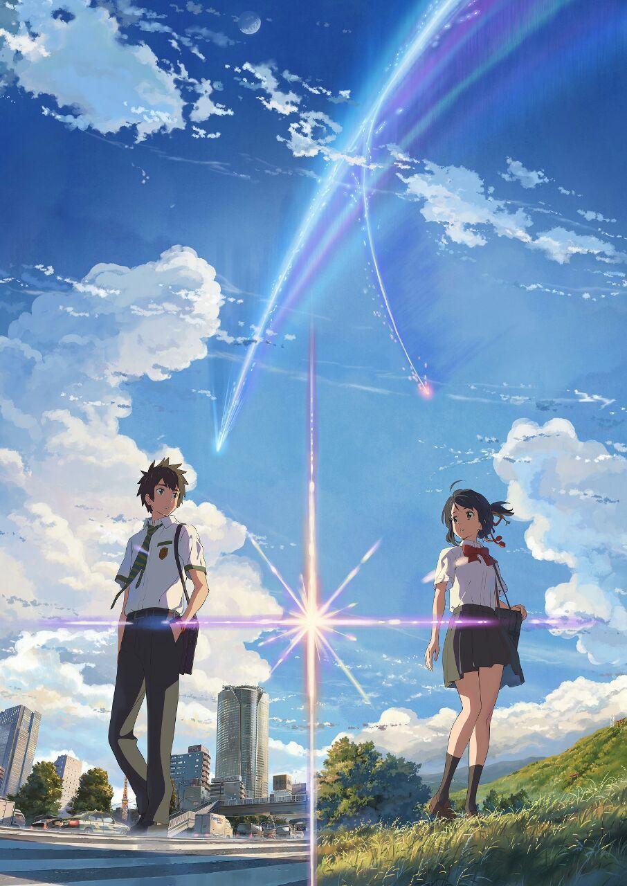 906x1280 HD mobile wallpaper of Kimi no na wa (Your name)