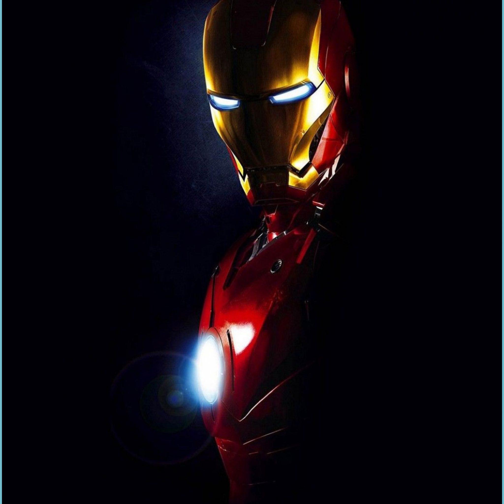 2048x2048 Movies IPhone 14 Plus Wallpaper Man Arc Reactor Glow IPhone Man Wallpaper iPhone 6