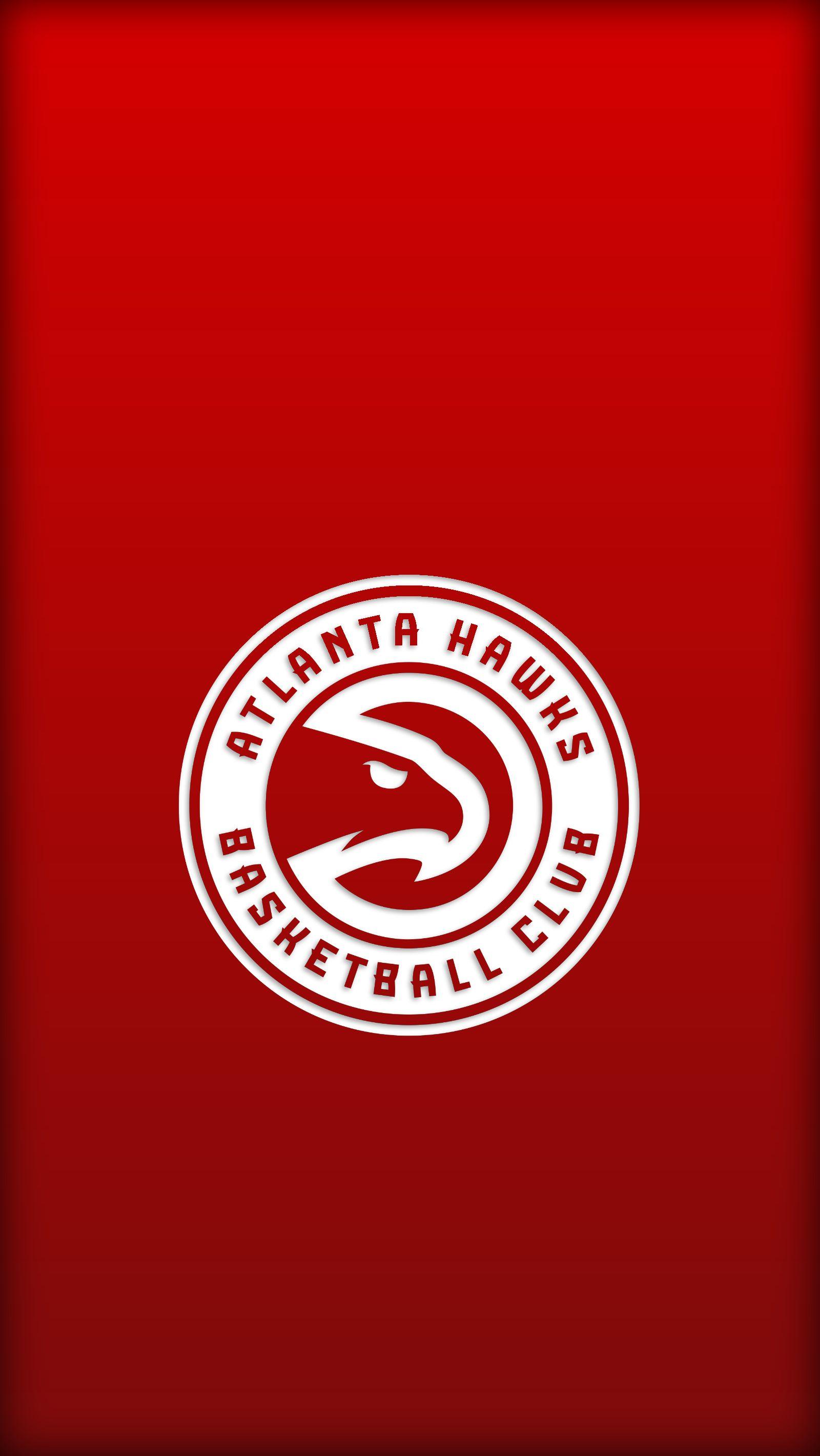 NBA Atlanta Hawks Poster Illustration Design for Mobile Wallpaper 720p   Ken Osh Tan