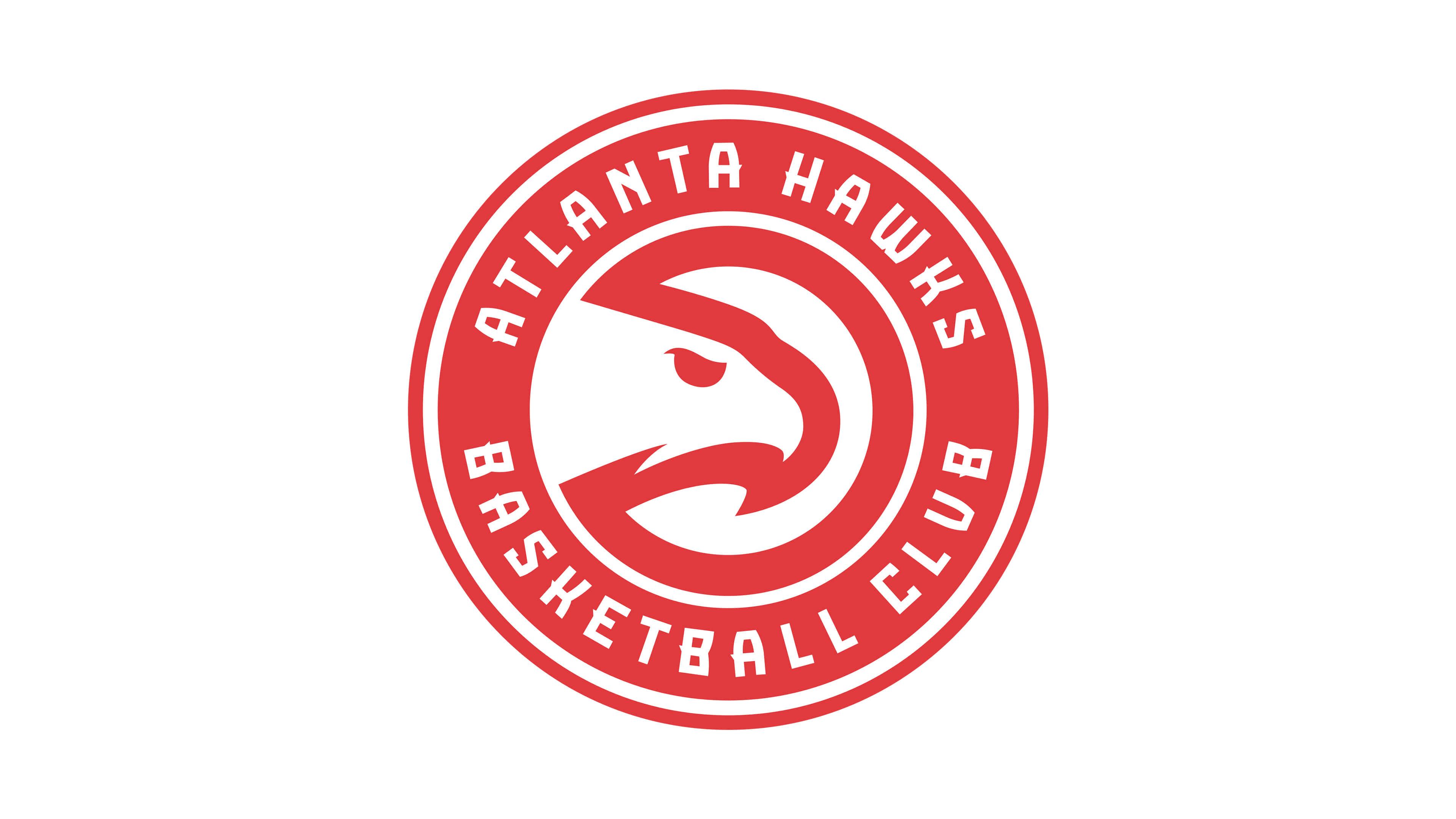 3840x2160 Atlanta Hawks NBA Logo UHD 4K Wallpaper