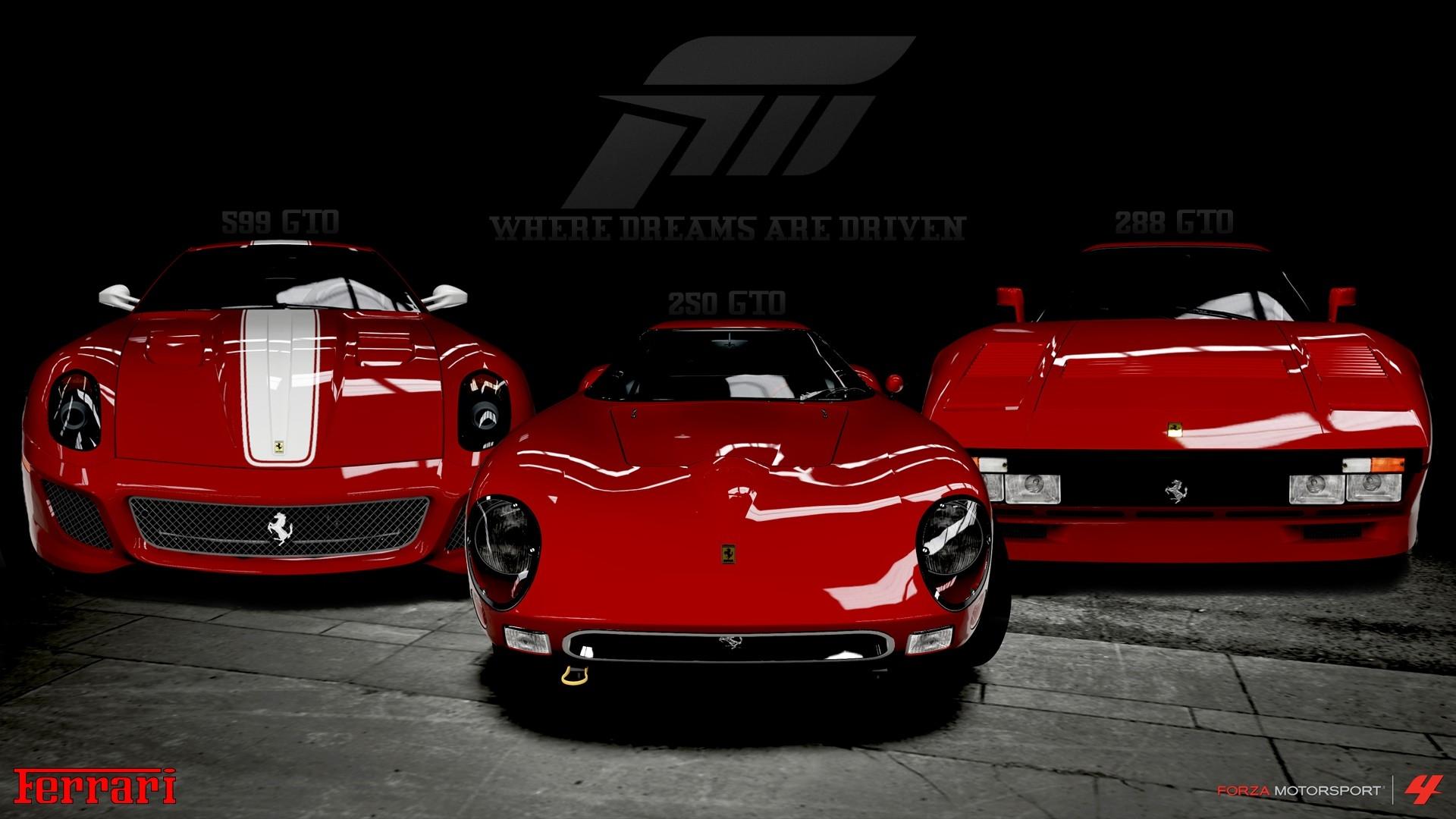 1920x1080 Download Wallpaper, Download video games xbox 360 ferrari 599 gto forza motorsport 4 ferrari 288 gto ferrari 250 gto 1920x1080 Wallpaper –Free Wallpaper Download
