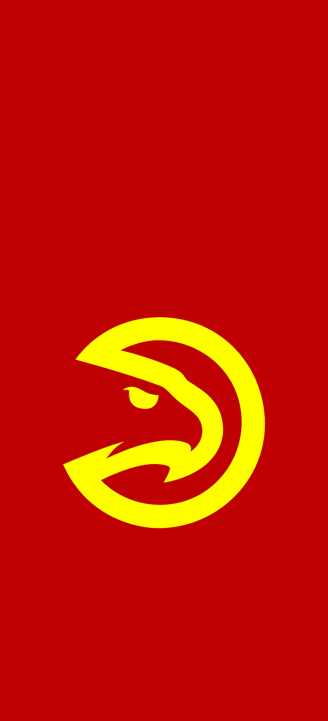 1140x2500 Atlanta Hawks Minimal Phone Backgroundánh Mì 25 HD Wallpaper