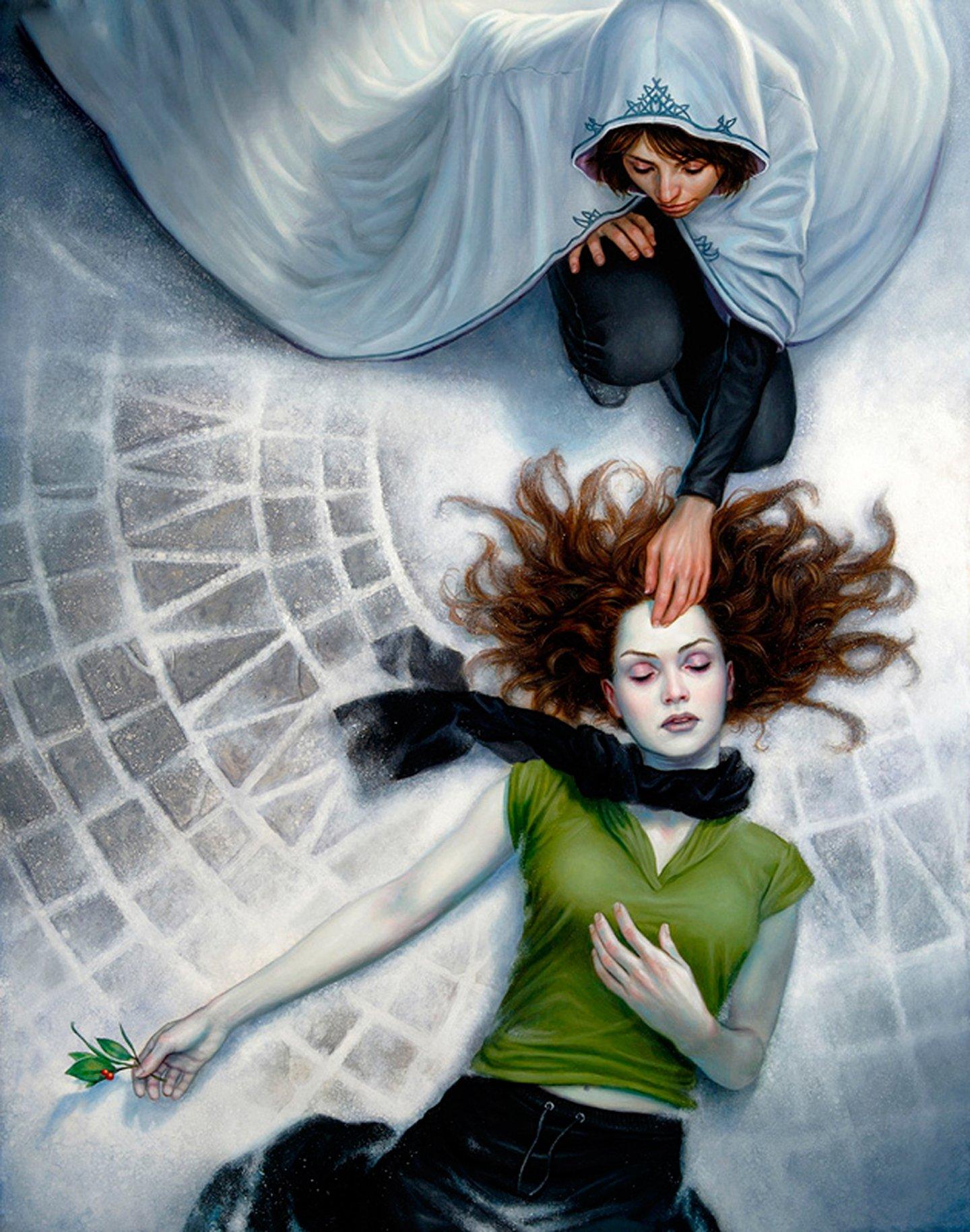 1440x1829 Dead girl winter witch snow wallpaperx1829