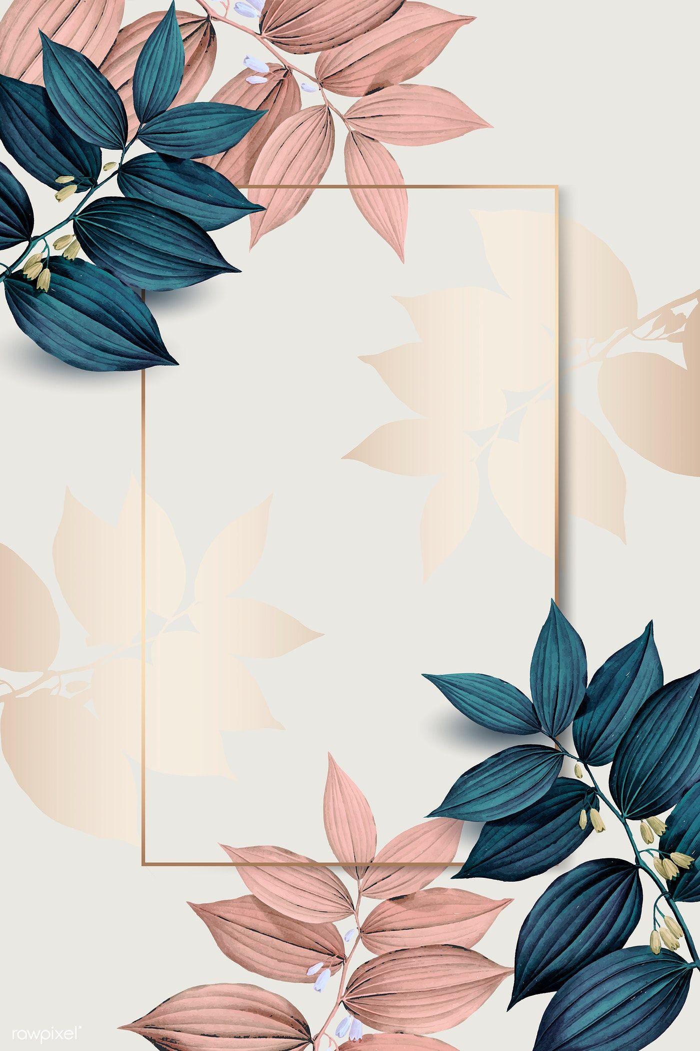 1400x2100 Pastel Pinterest Leaves Background