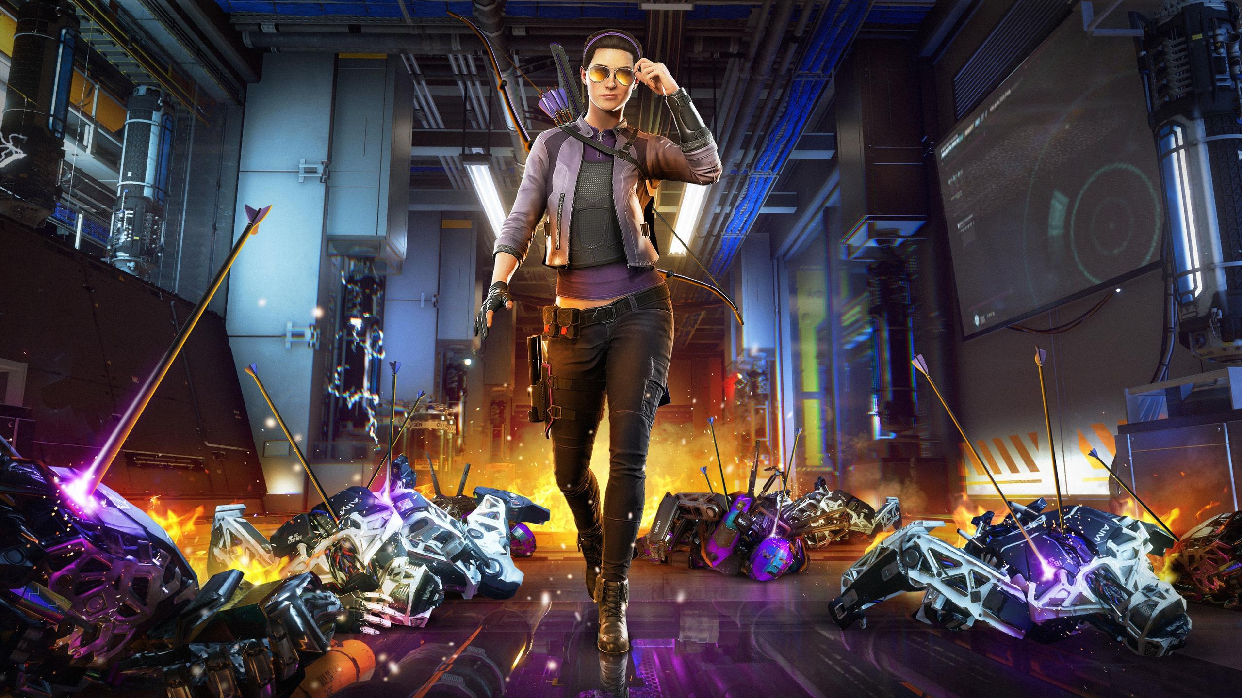 2560x1440 Kate Bishop Marvels Avengers Game 1440P Resolution HD 4k Wallpaper, Image, Background, Photo and Picture