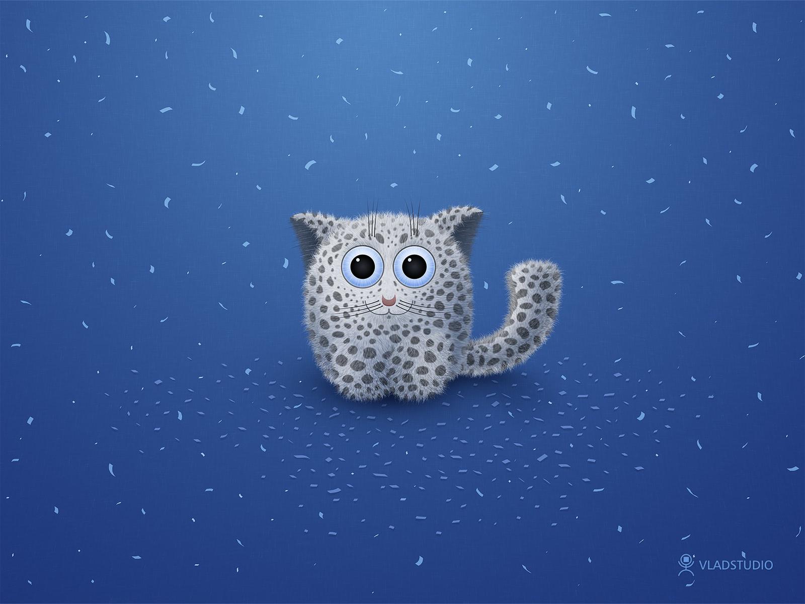1600x1200 Snow Leopard
