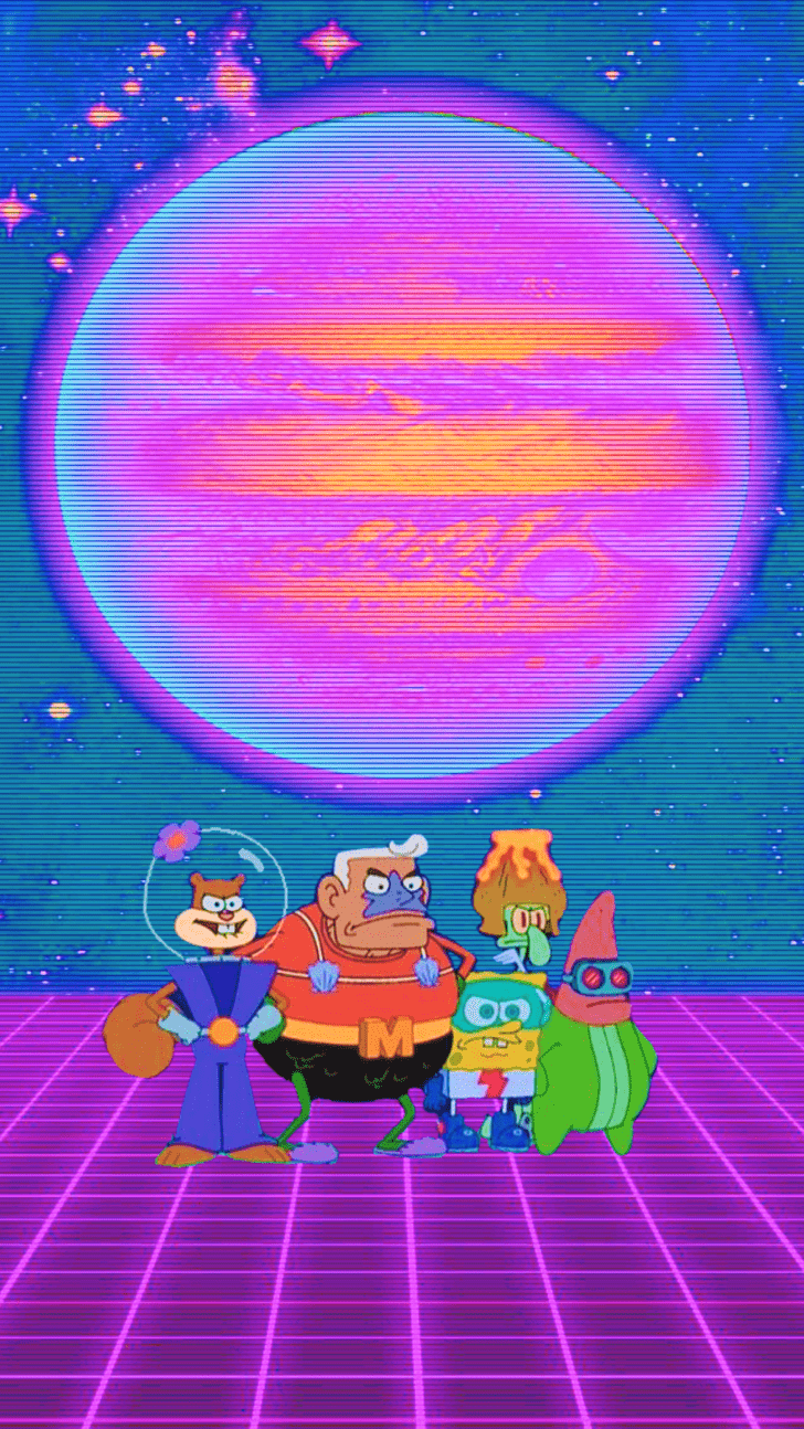 728x1294 Cartoon Trippy Grunge Aesthetic Wallpaper Cartoon Aesthetic Wallpaper / Fashwave wallpaper, greece, painting, democracy, vaporwave, europe, glitch art