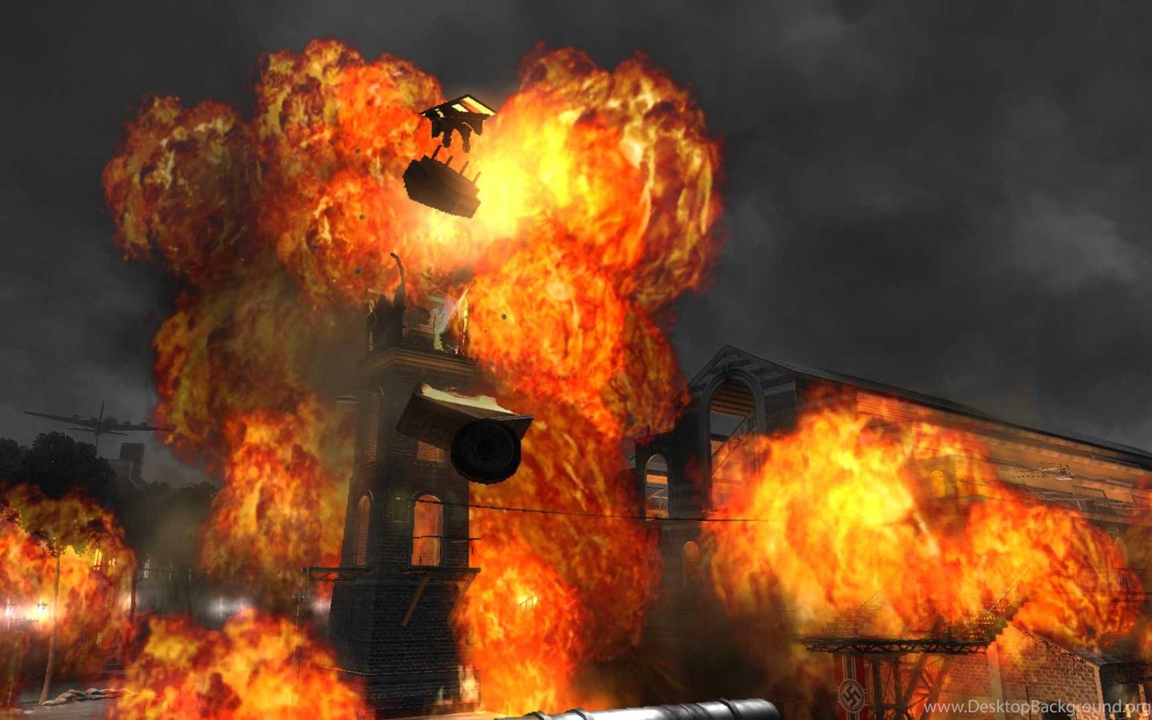 1680x1050 Game Wallpaper The Saboteur Blast Wallpaper Desktop Background