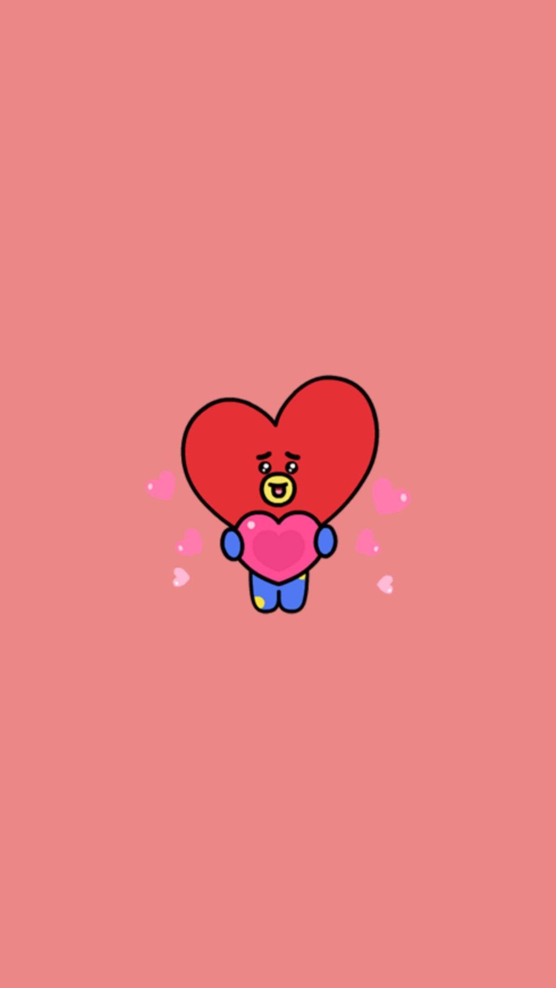 1080x1920 Tata Bt21. Bts wallpaper, Wallpaper, Aesthetic indie