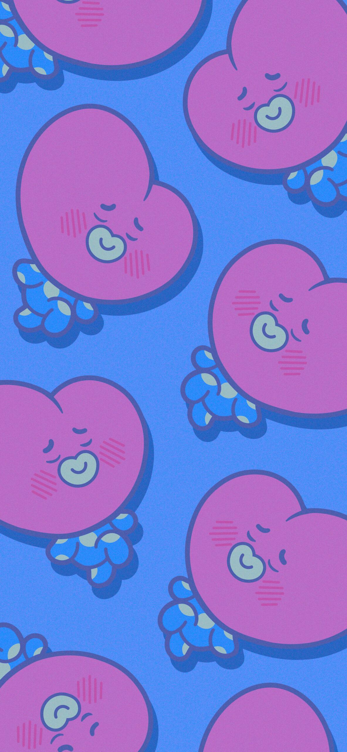 1183x2560 BT21 Tata Wallpaper Aesthetic Wallpaper HD