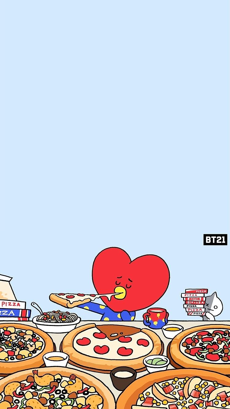 750x1334 bt21 lockscreen