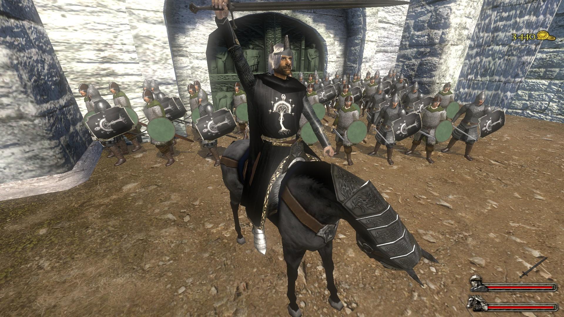 1920x1080 Sons of Gondor! Of Rohan! image Lord of the Rings (PLotR) mod for Mount & Blade II: Bannerlord