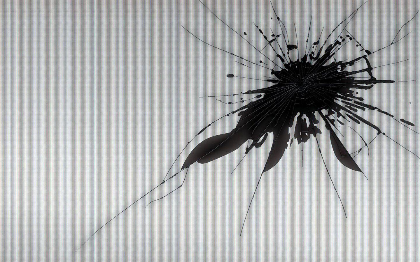 1440x900 Screen Crack Wallpaper