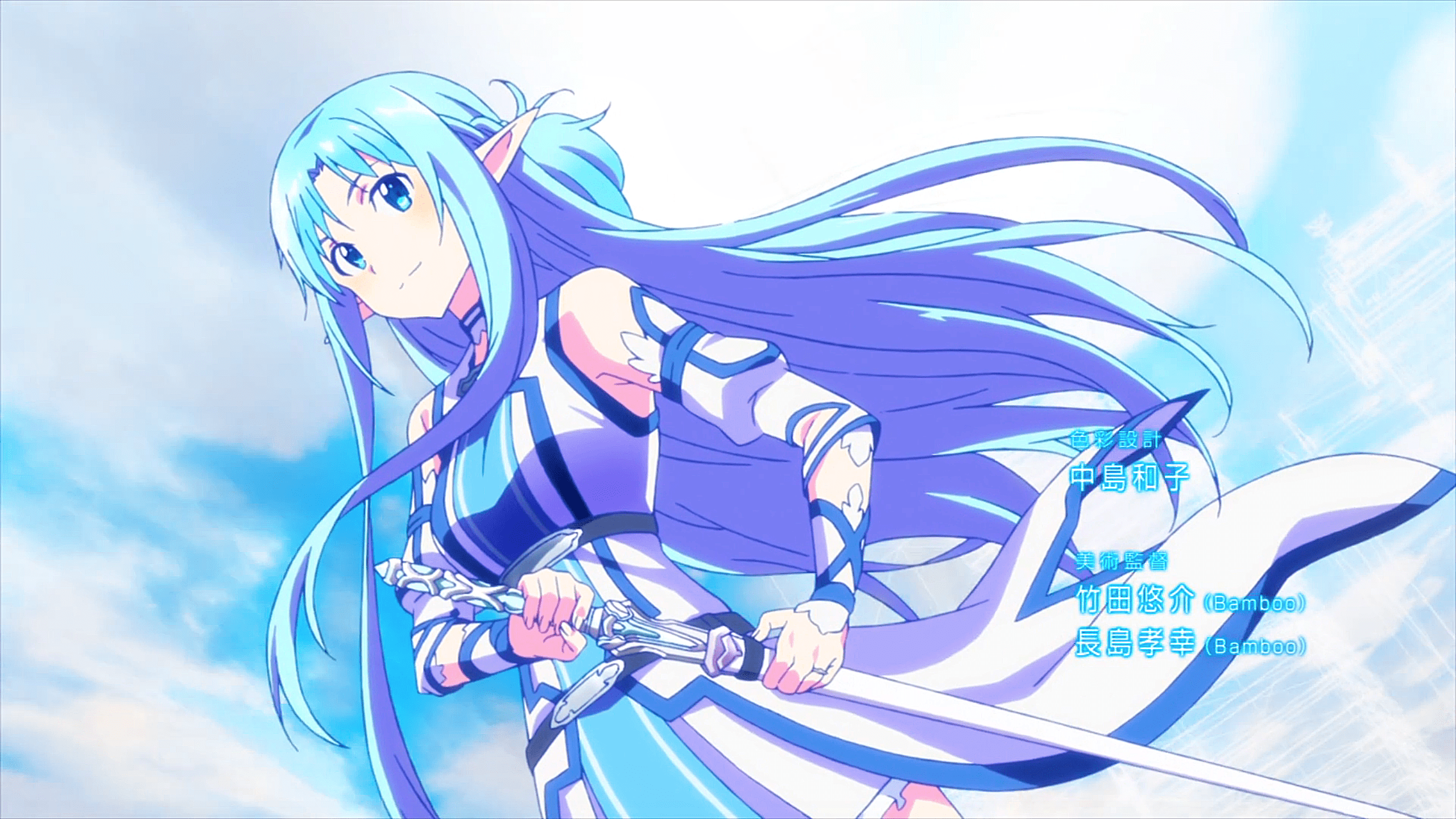 2560x1440 SAO Rosario Opening Wallpaper