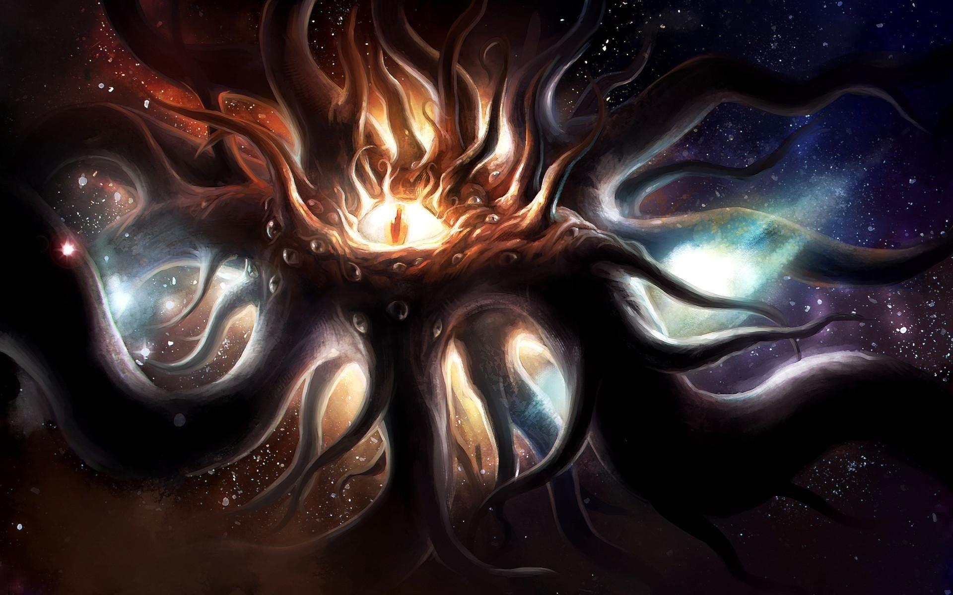 1920x1200 Dark #Creature #Azathoth H.P. Lovecraft P #wallpaper #hdwallpaper #desktop. Lovecraft art, Cthulhu, Lovecraft monsters