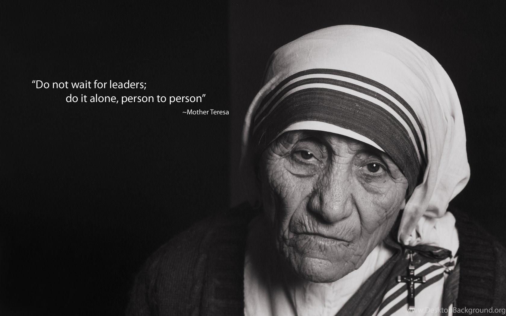 1680x1050 Mother Teresa Wallpaper Poster Photo Desktop Wallpaper Mother 2. Desktop Background