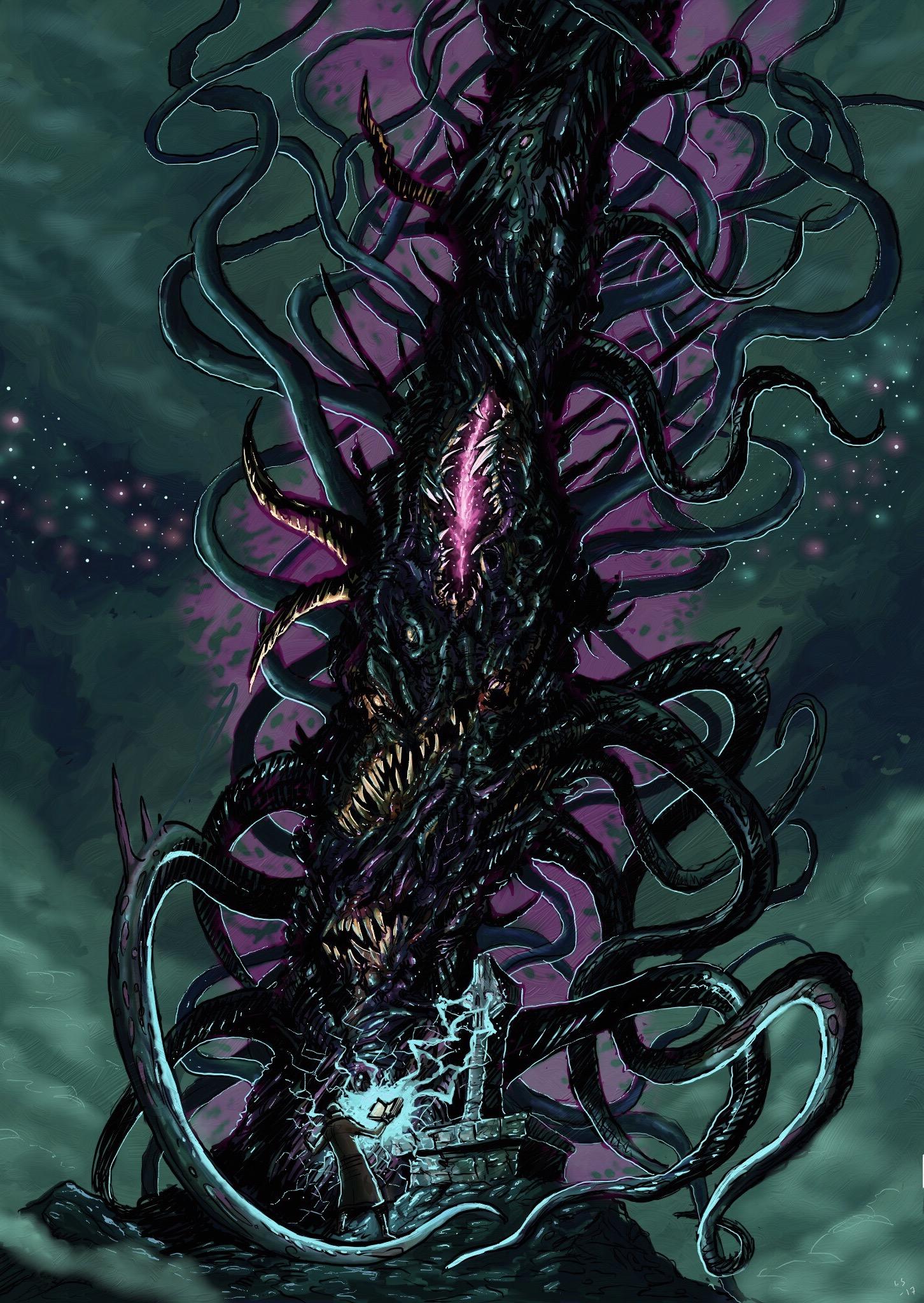 1452x2048 Cosmic Horror by HappytoDraw on Newgrounds