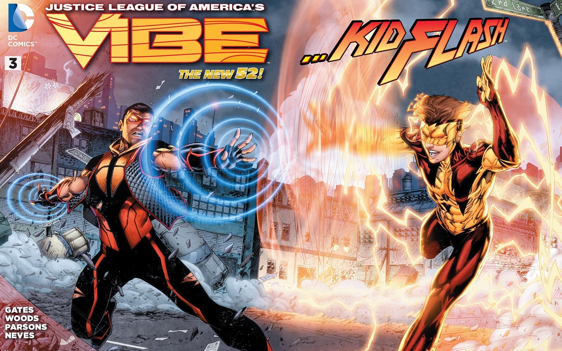 1920x1200 Bart Allen Kid Flash Vibe Dc Comics Wallpaper:1920x1200
