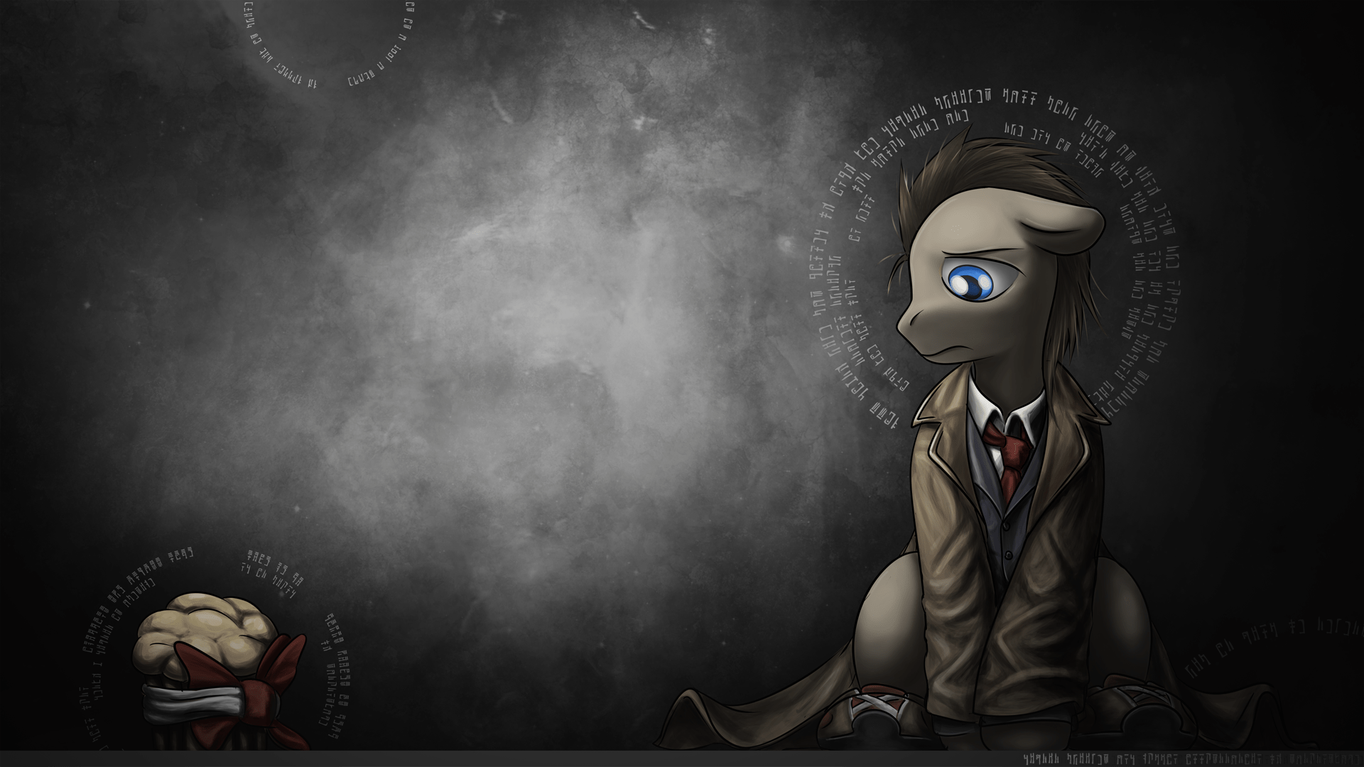 1920x1080 Depress Whooves by saturnspace. Rick and Morty. My Little Wallpaper are Magic