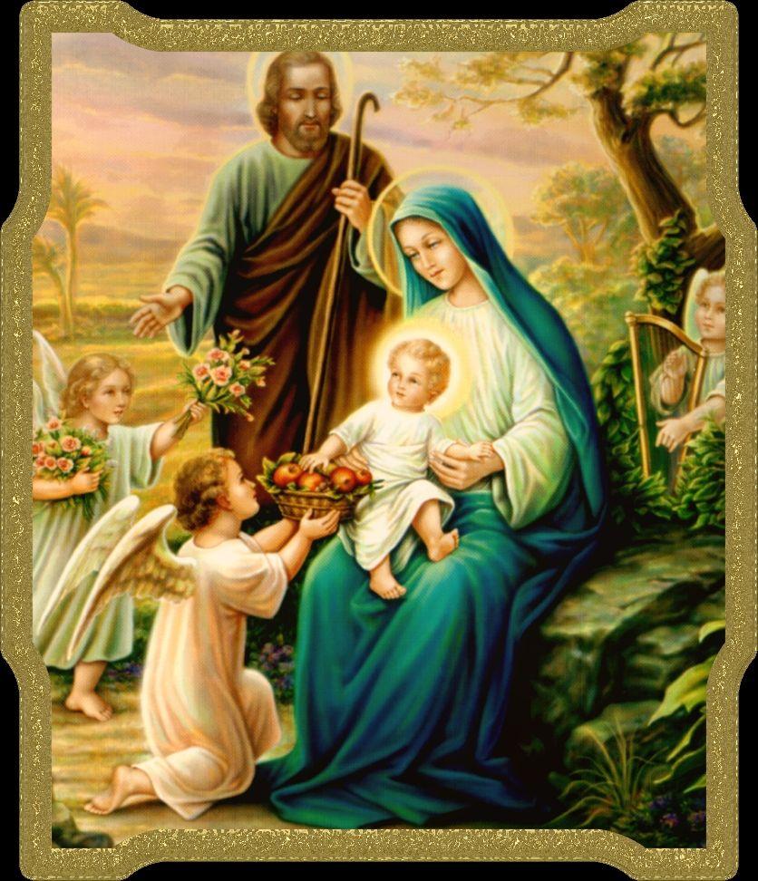 836x972 View 29 Painting HD Wallpaper Catholic Holy Family