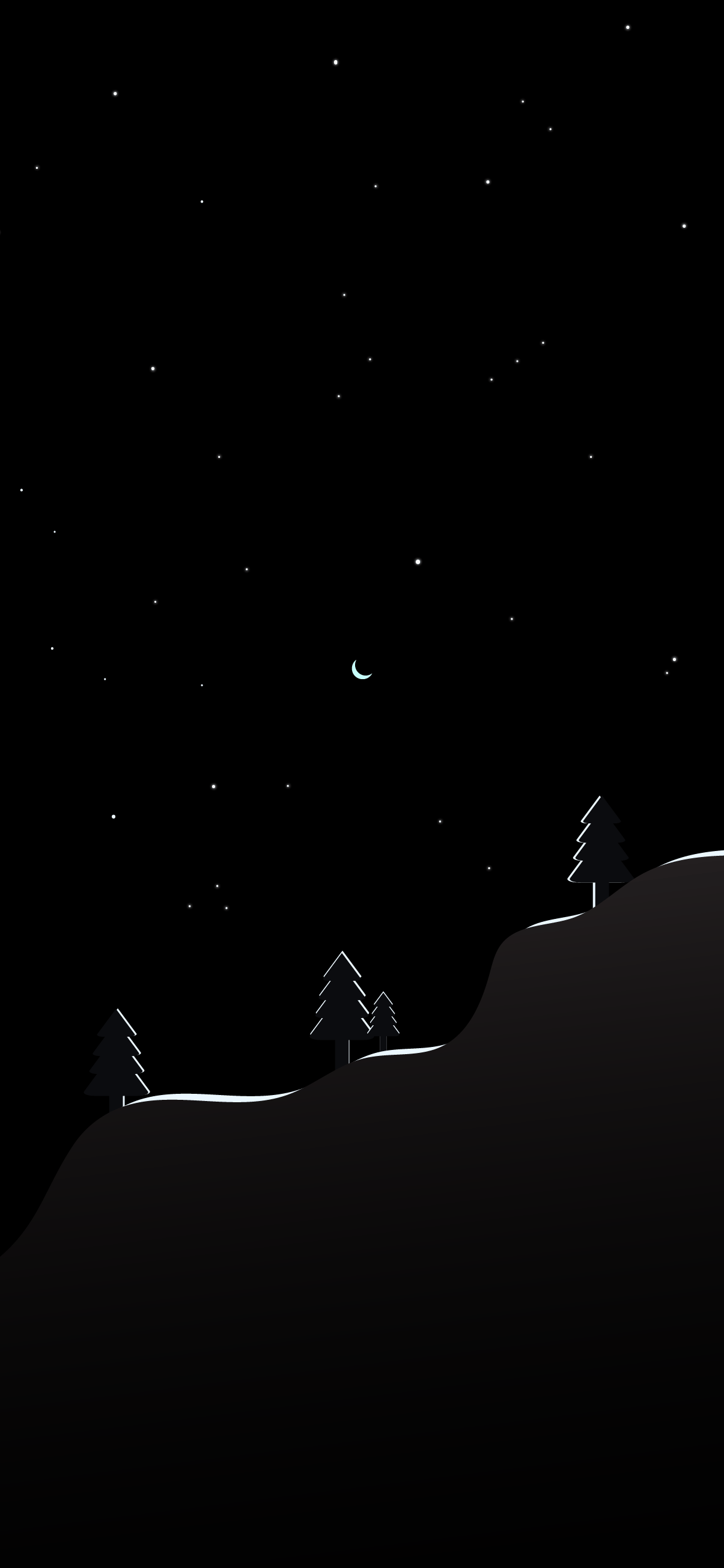 1205x2609 oled wallpaper for phone