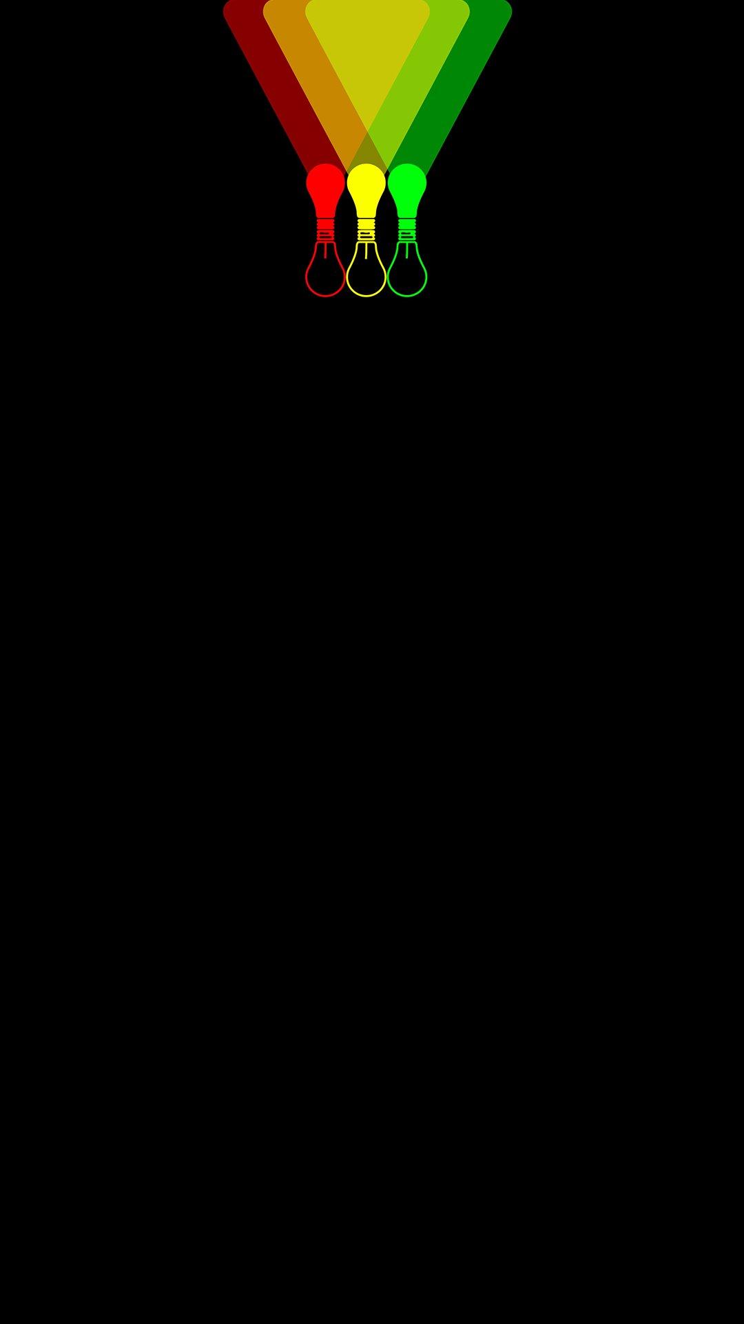 1080x1920 Minimal Amoled Red Wallpaper