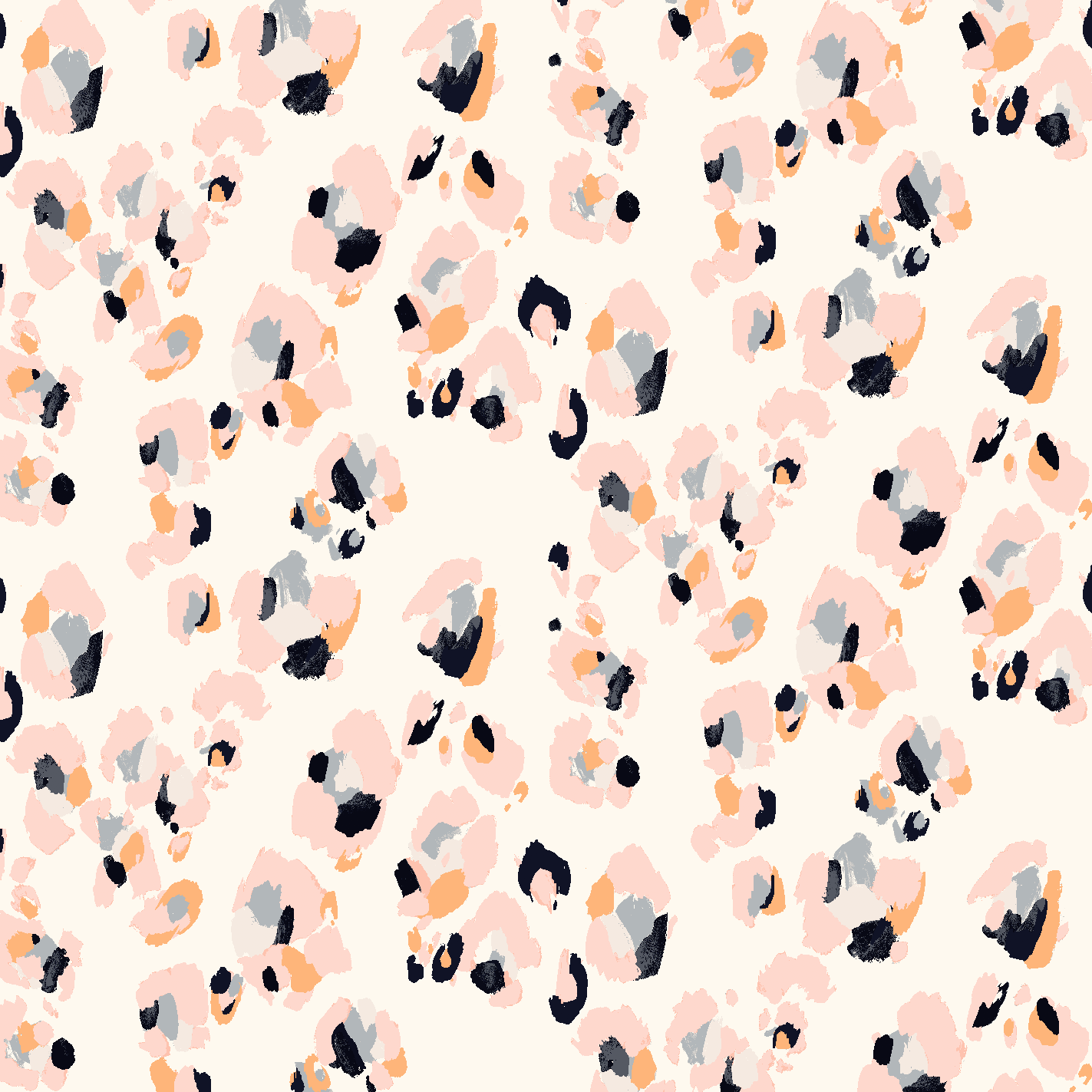 1423x1423 Pastel Leopard Print Wallpaper, HD Pastel Leopard Print Background