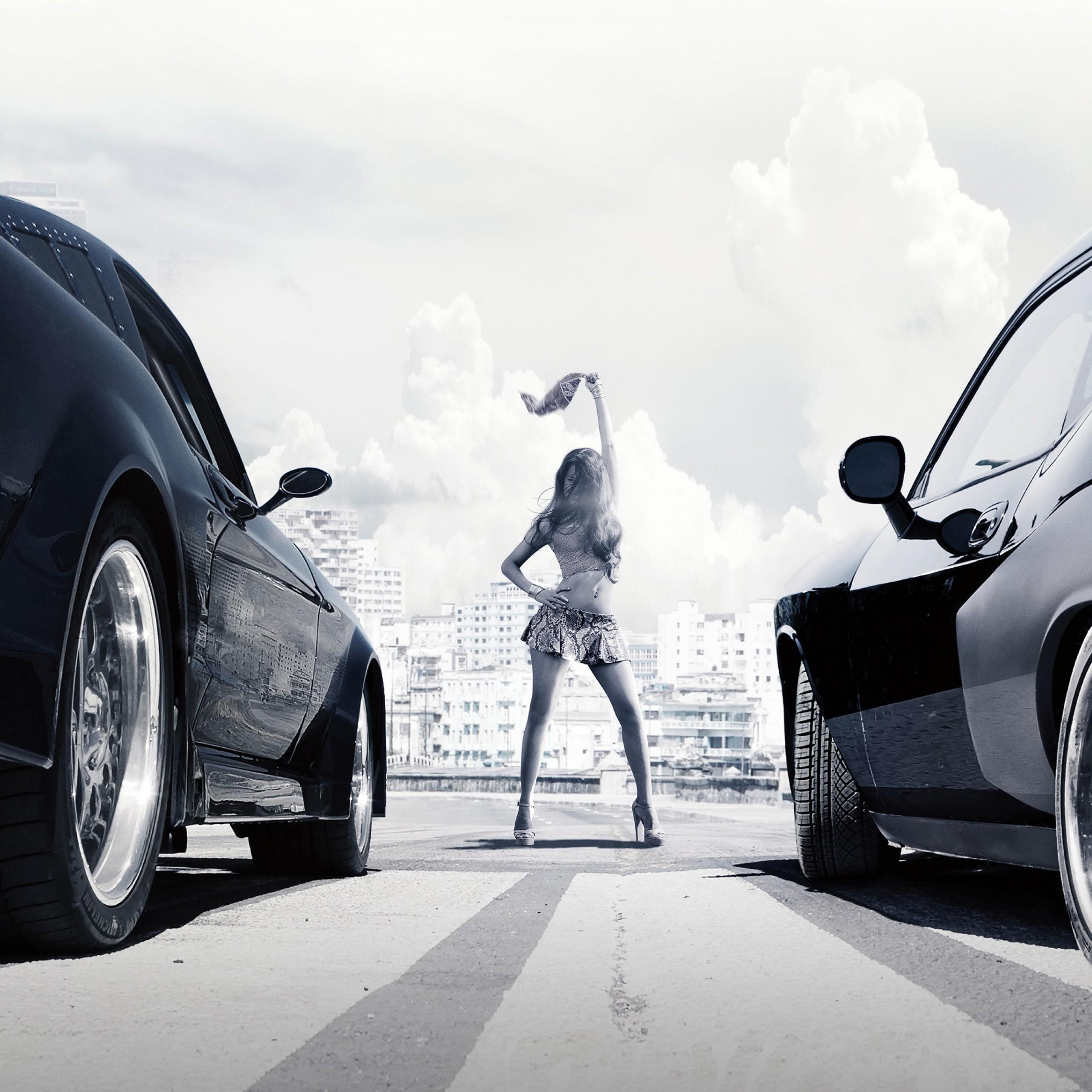 2560x2560 Fast And Furious 8 Wallpaper