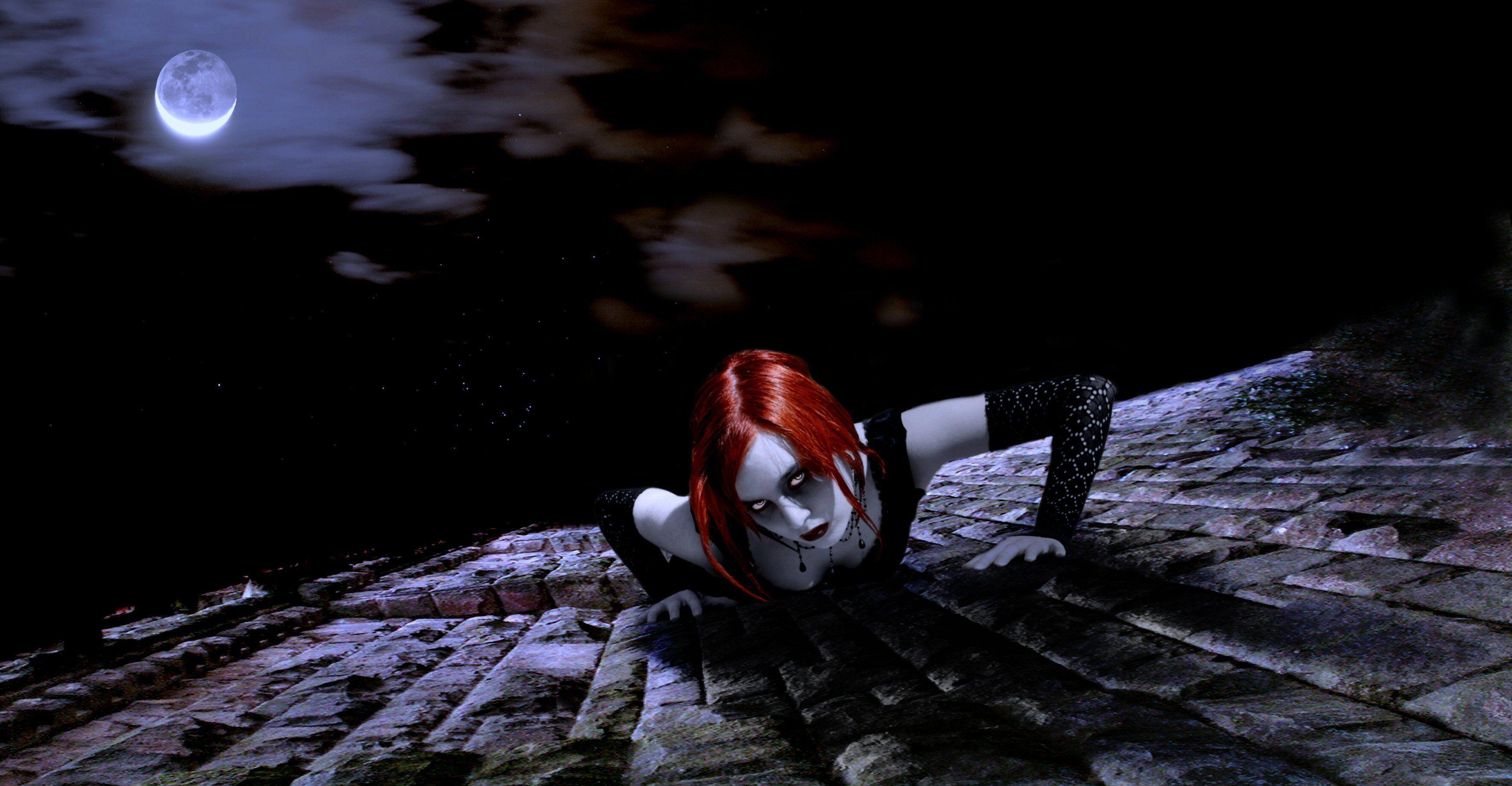 3485x1811 Vampire Wallpaper, Picture, Image