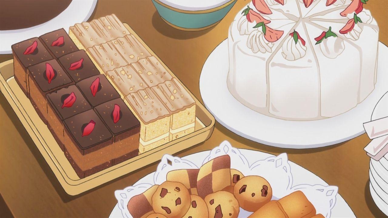 1280x720 Magic Kyun! Renaissance 7. Anime Desserts, Anime Foods, Food