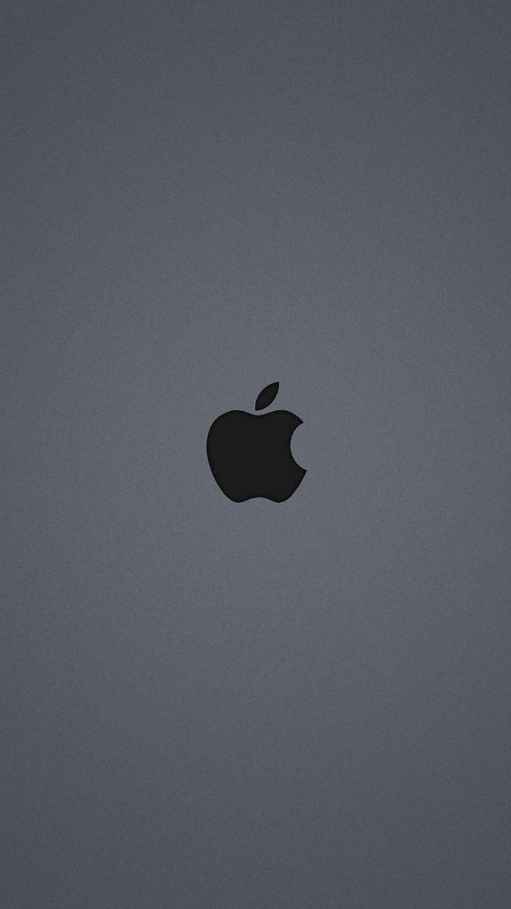 apple iphone logo black