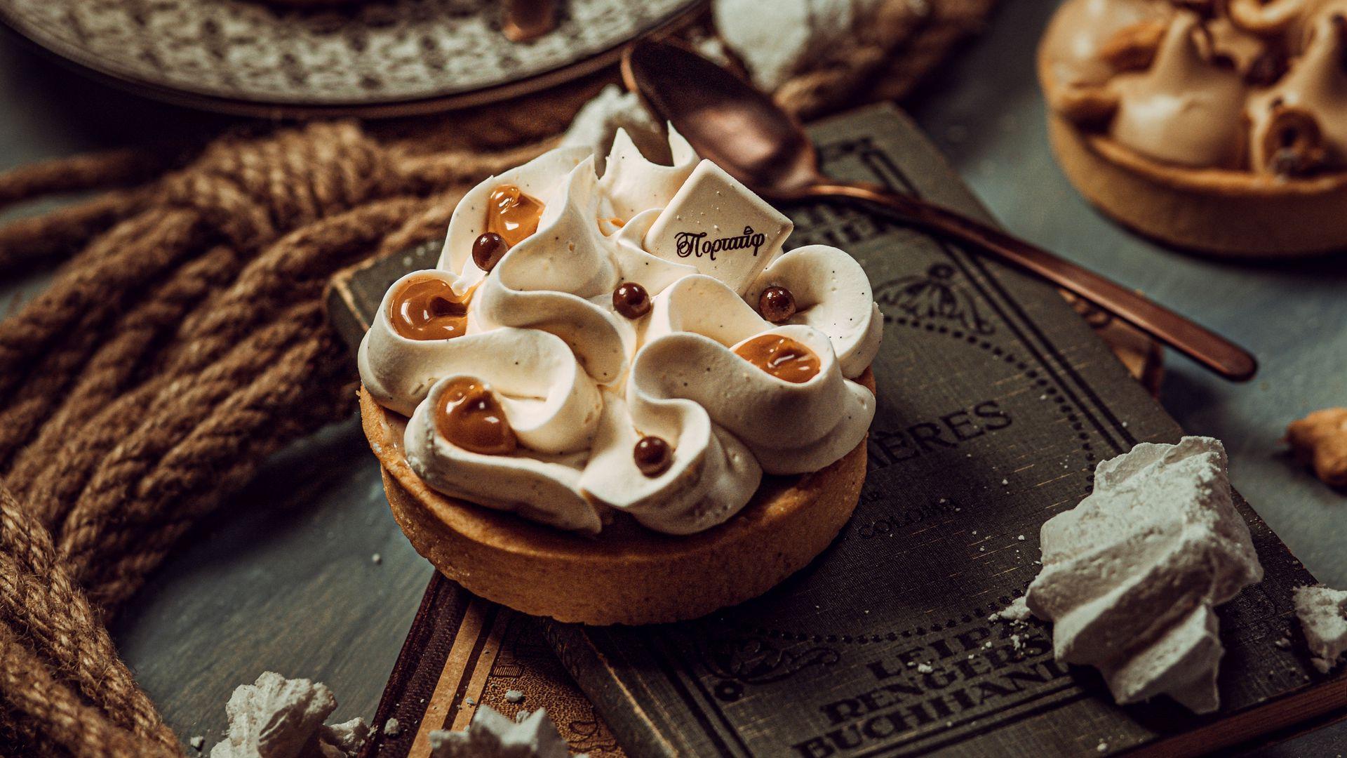 1920x1080 Download wallpaper 1920x1080 dessert, cookies, cream, sweet, cooking full hd, hdtv, fhd, 1080p HD background