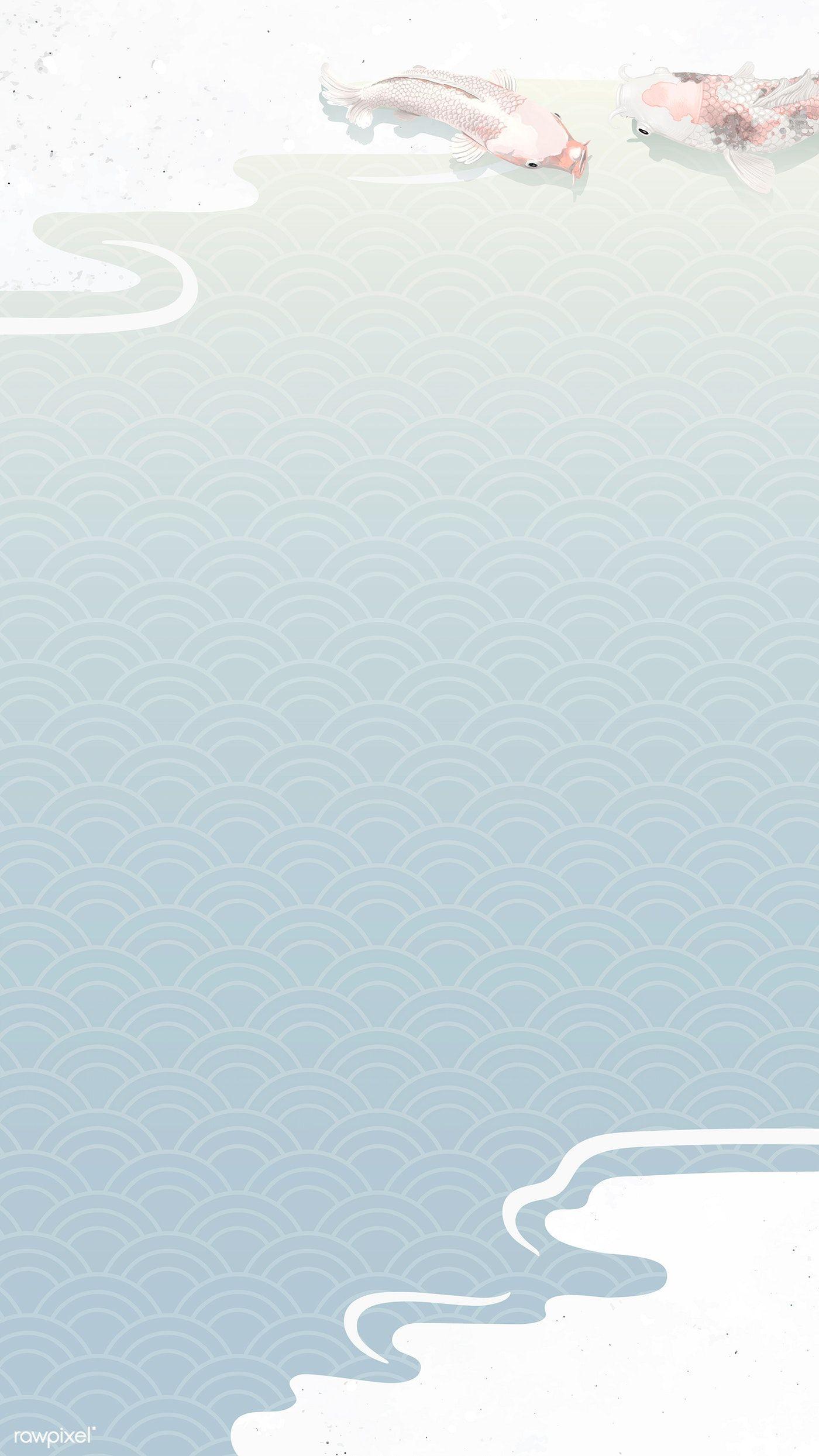 1400x2489 Nature Wallpaper. Koi fish, Fish wallpaper iphone, Fish background