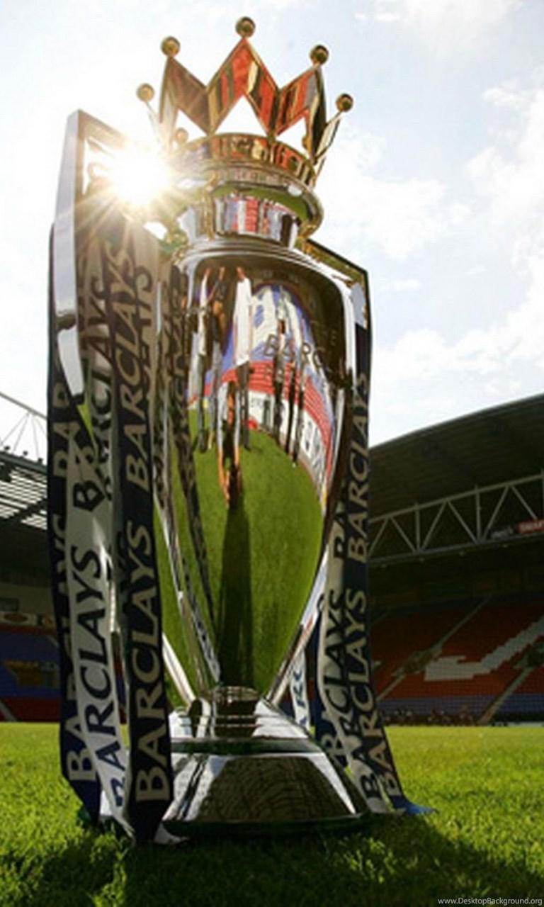768x1280 Barclays Premier League Trophy Wallpaper Desktop Background