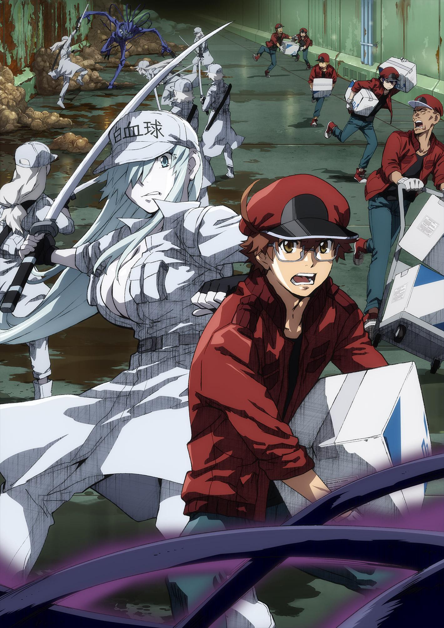 1420x2008 Hataraku Saibou Black (Cells At Work! Code Black) Anime Image Board