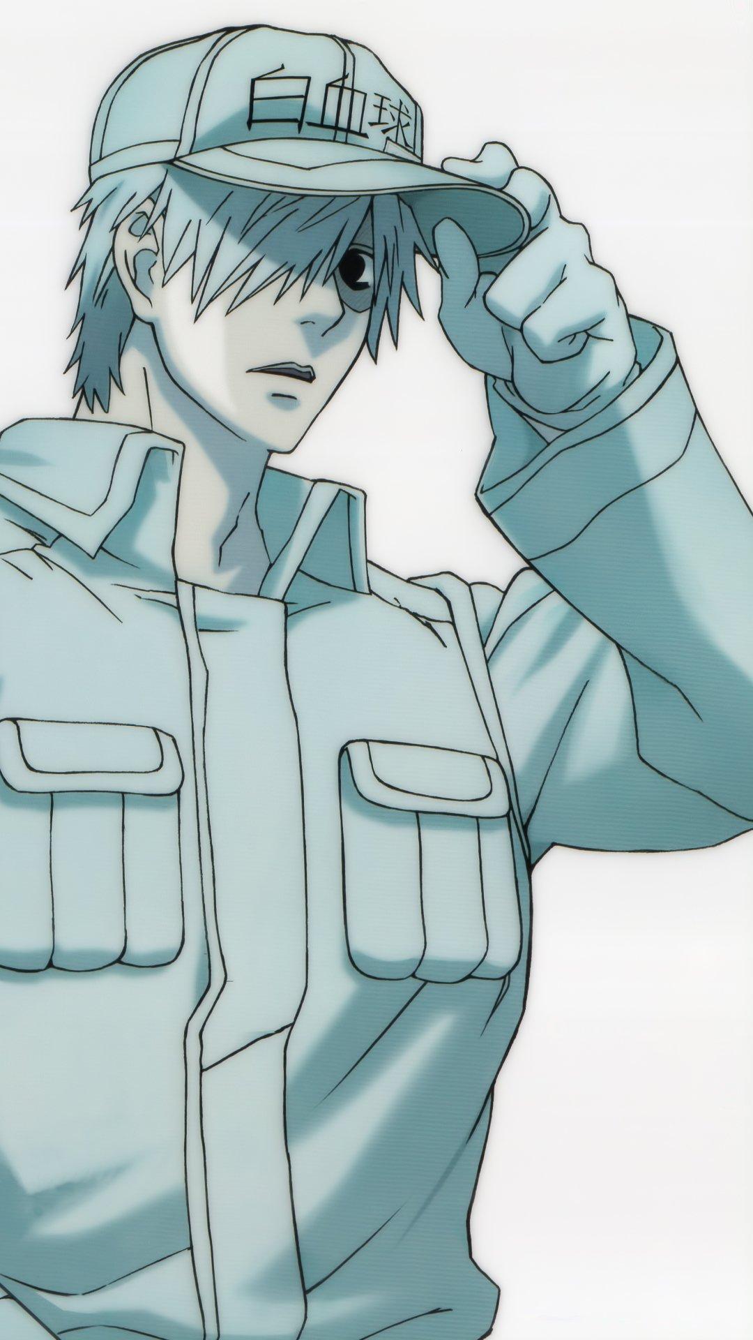 1080x1920 Hataraku Saibou Neutrophil.iPhone 6 Plus wallpaper 1080×1920