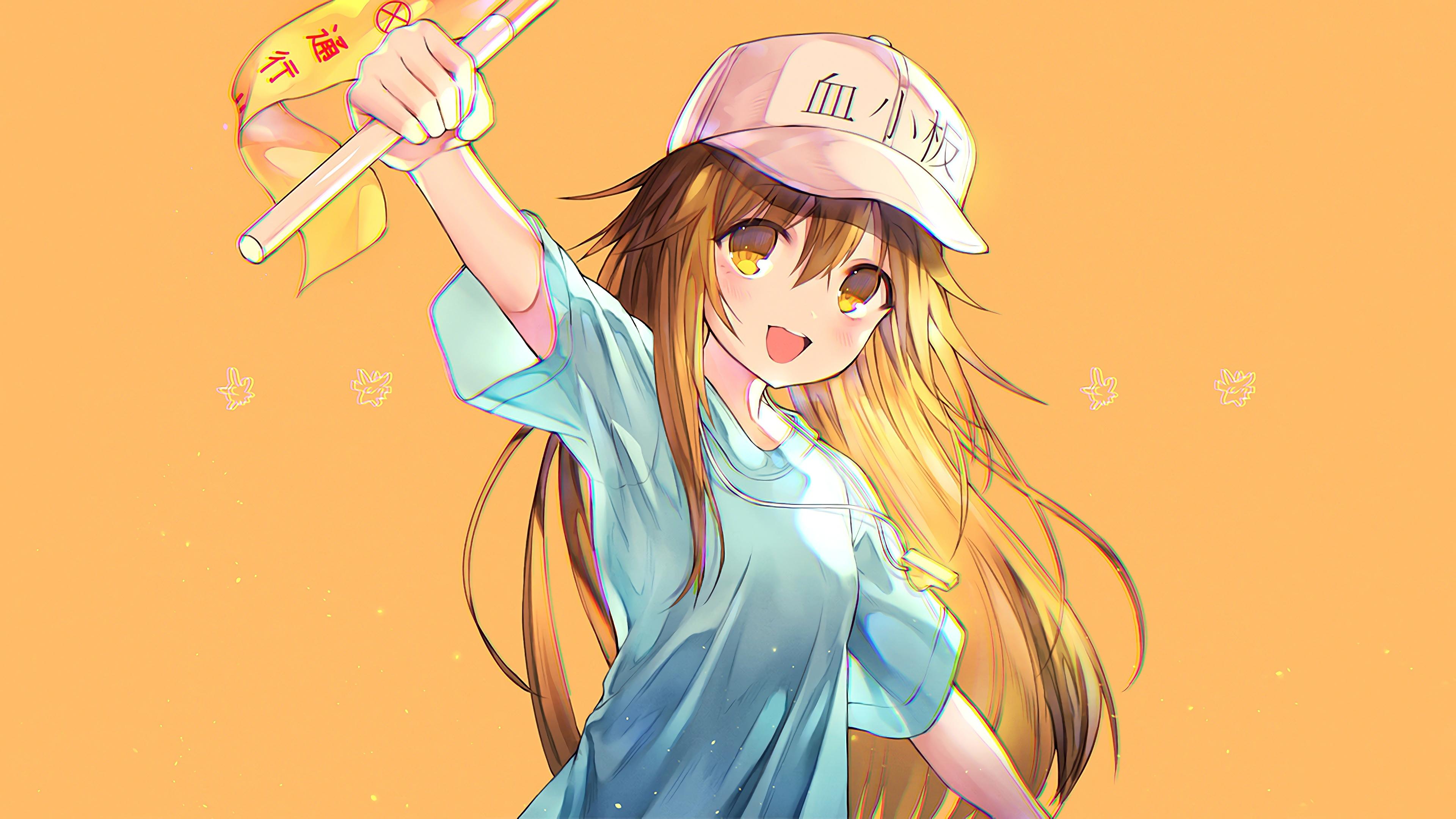 3840x2160 Platelet Cells at Work! Hataraku Saibou 4K