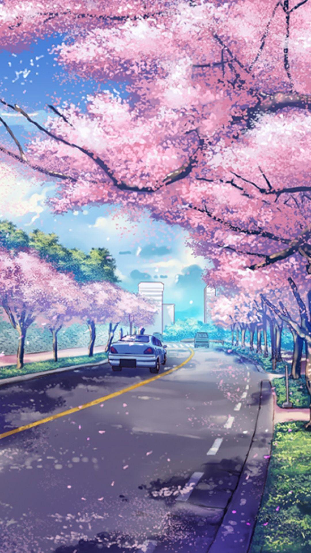 Printable Japanese Style Anime Landscape Digital Download - Etsy UK