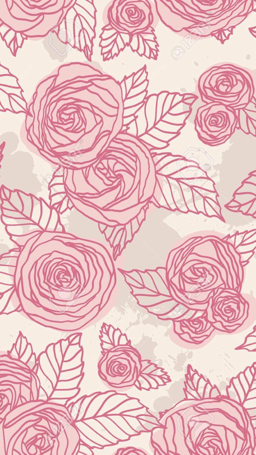 1080x1920 Girly Wallpaper Wallpaper 7. Template Letter Paper
