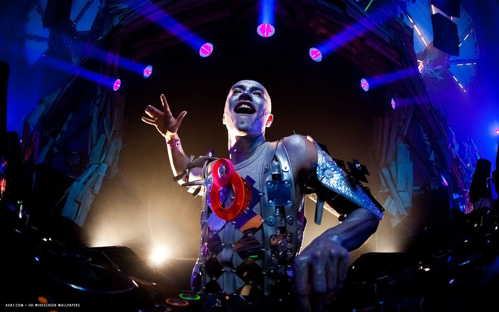 1920x1200 headhunterz dj disc jockey music HD widescreen wallpaper / dj. All